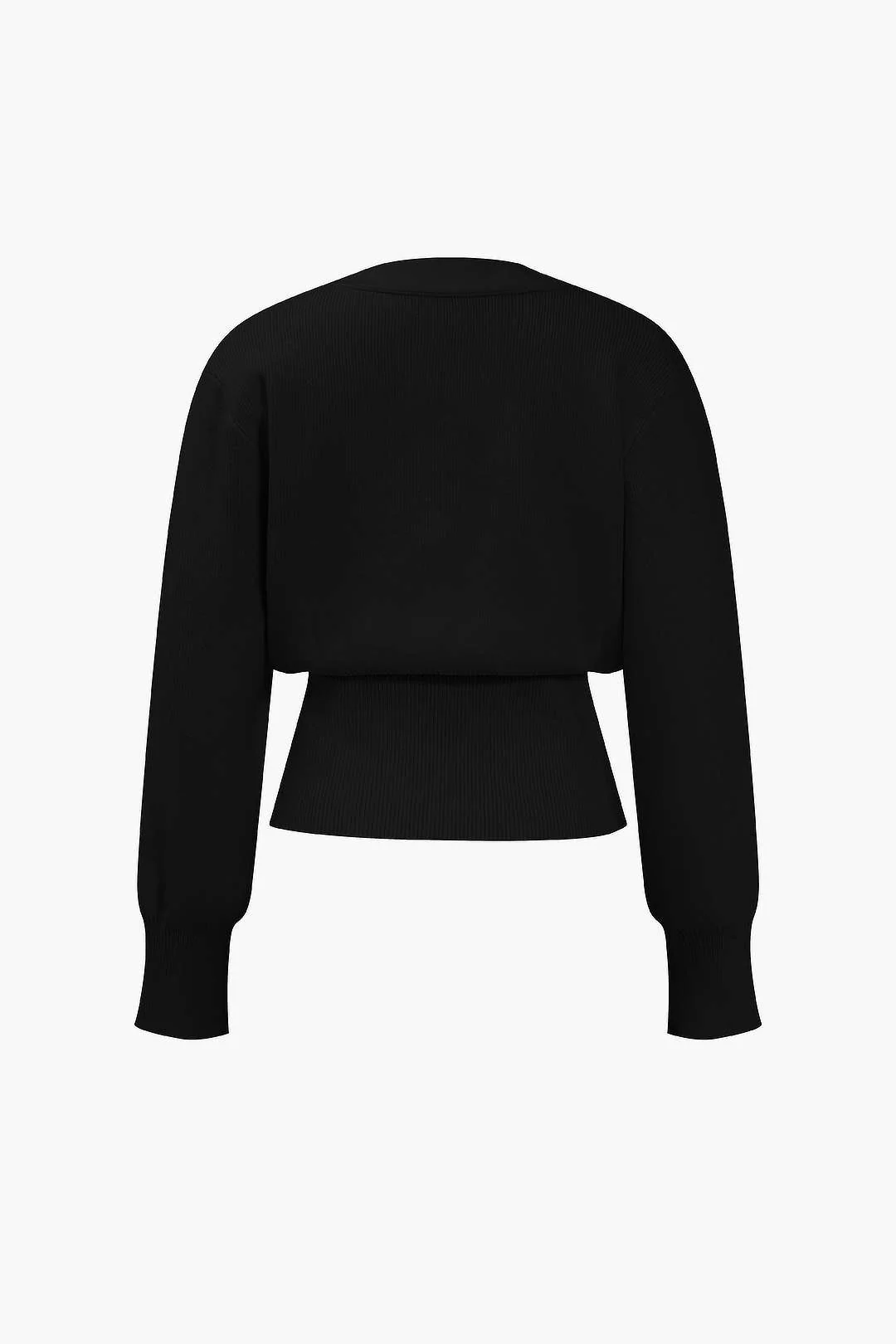 V-Neck Sweater Cardigan - Image 4