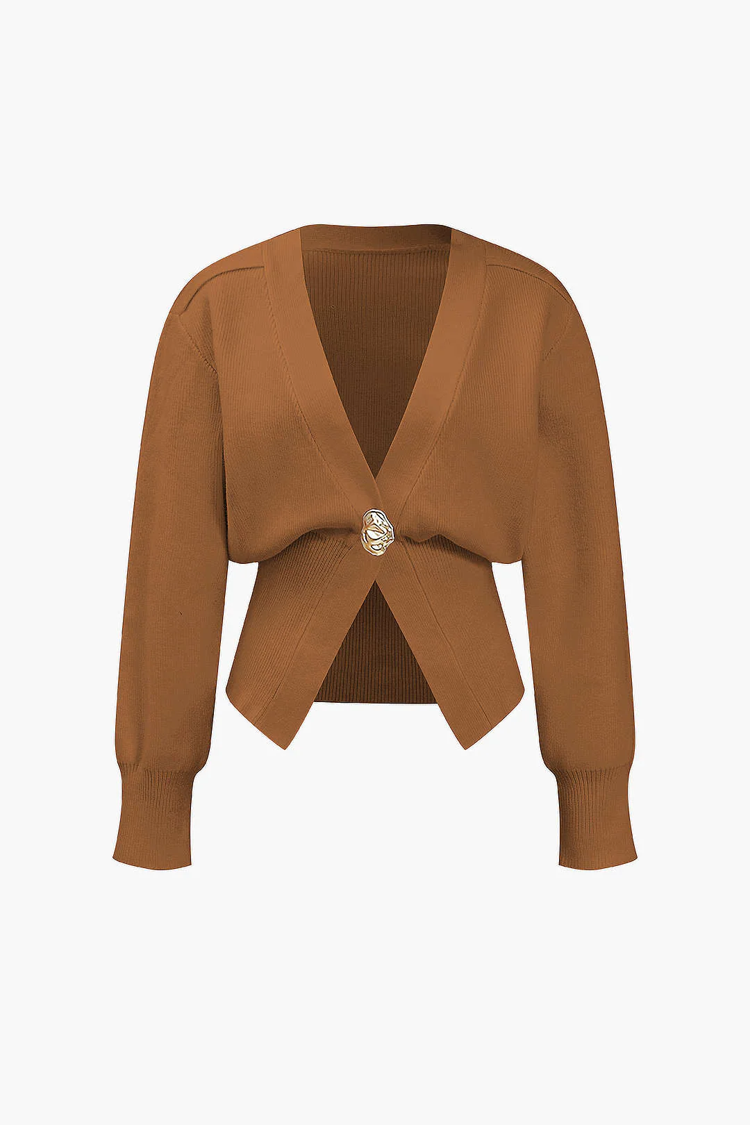 V-Neck Sweater Cardigan - Image 7