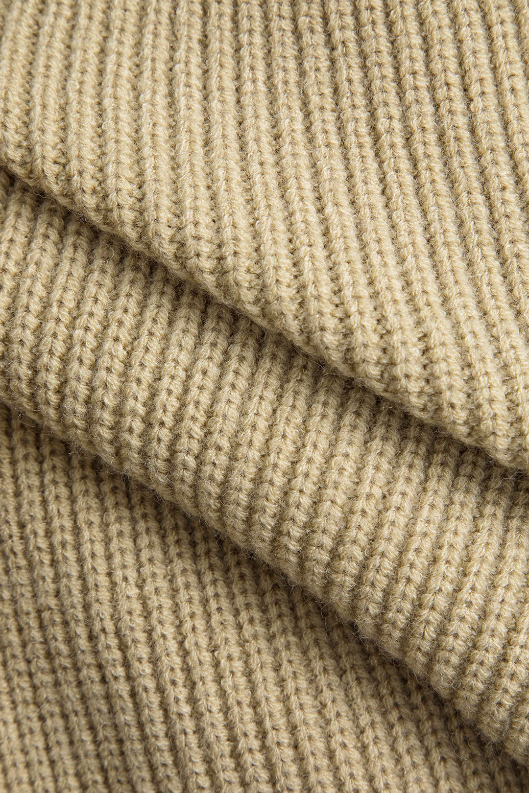 Knit Patchwork Zipper Cardigan - Image 3