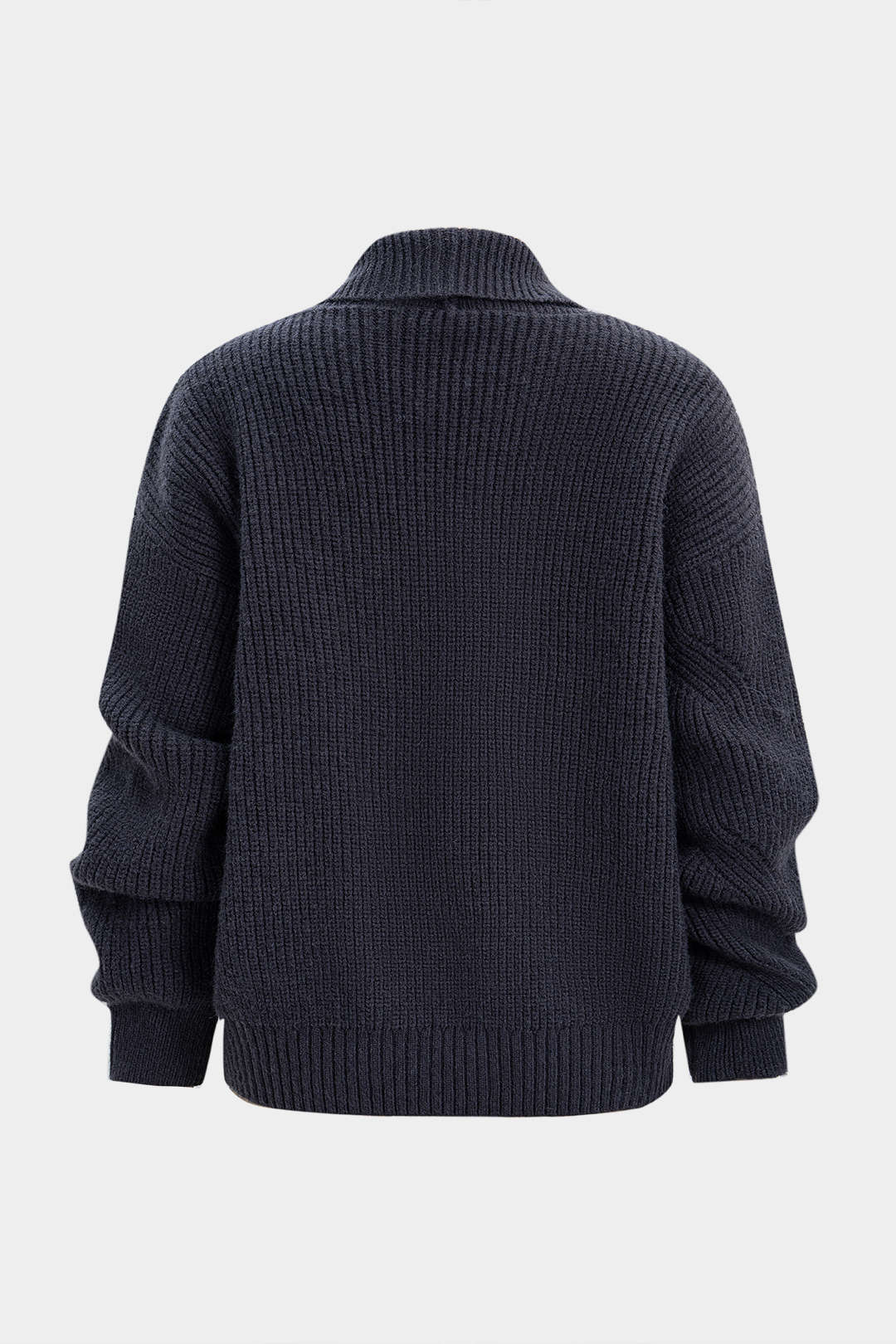 Knit Double-Breasted Cardigan - Image 2