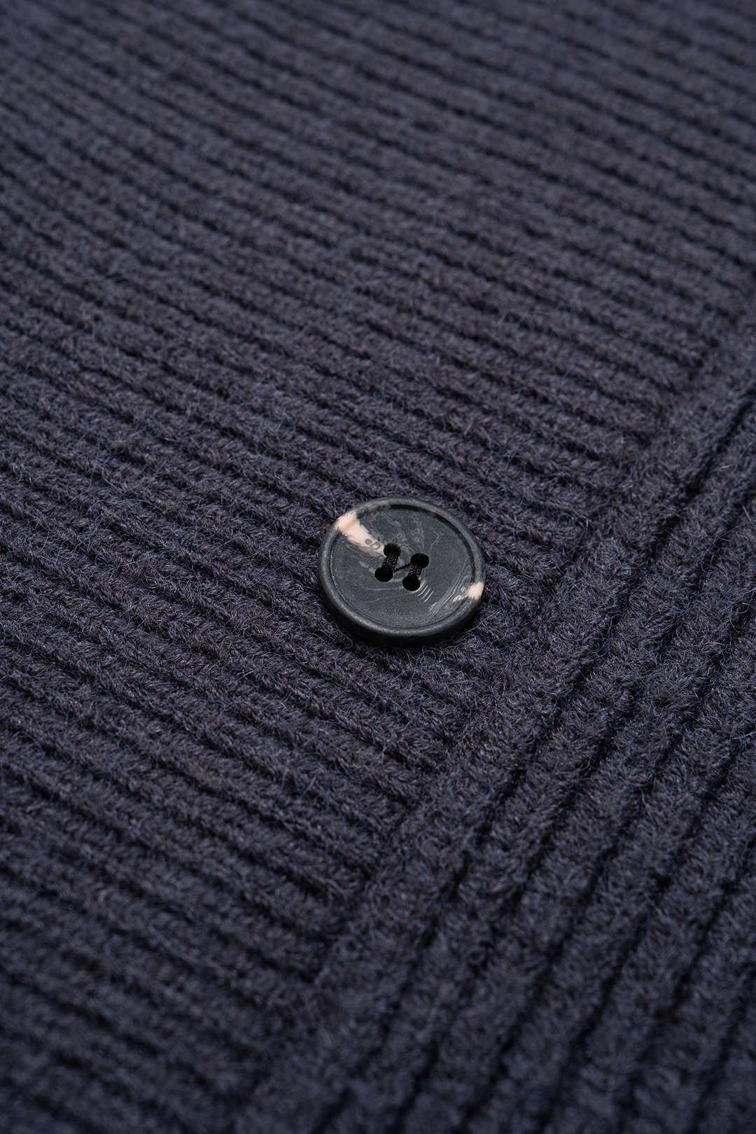 Knit Double-Breasted Cardigan - Image 3