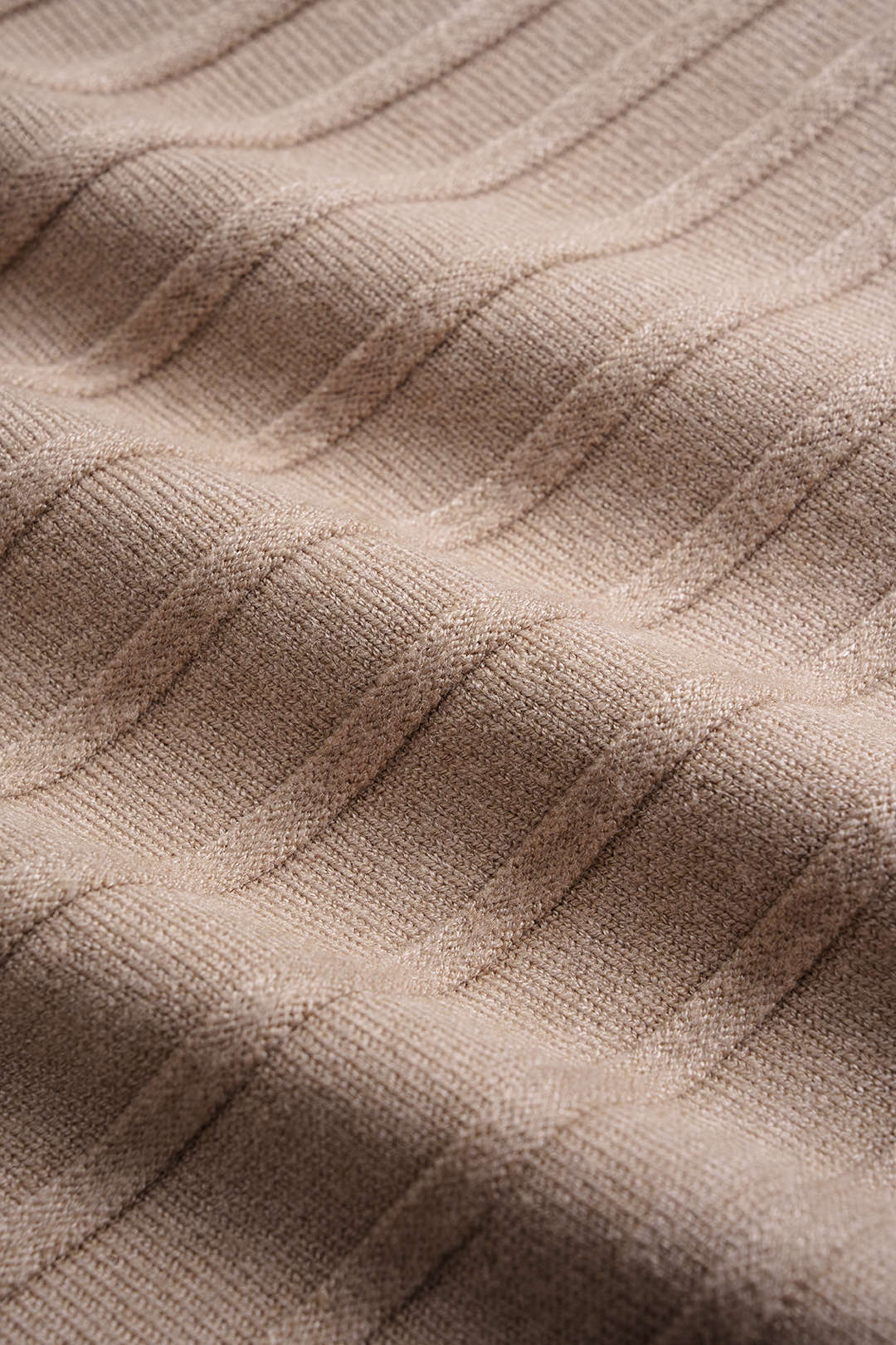 Knit Pleated High Waist Skirt - Image 5