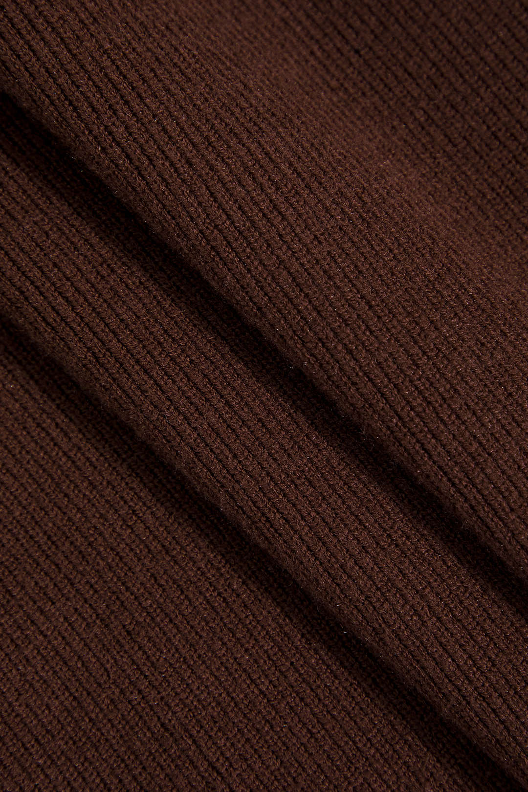 Knit Solid Mini Skirt - Image 3