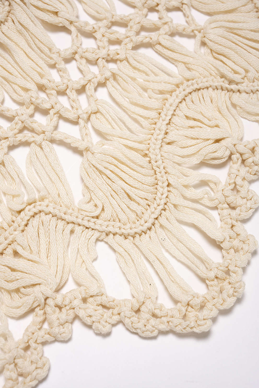 Knit Solid Tie Front Hollow Out Skirt - Image 4
