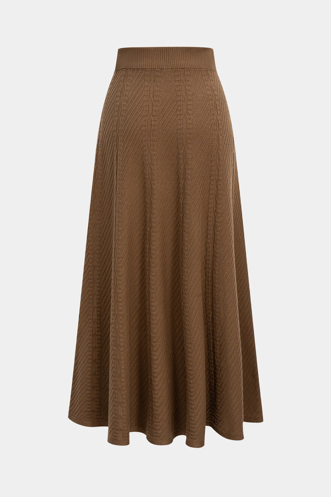 Knit High Waist Skirt - Image 2