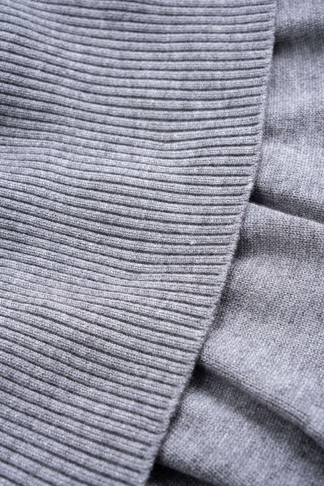 Knit Irregular Hem Mini Skirt - Image 4