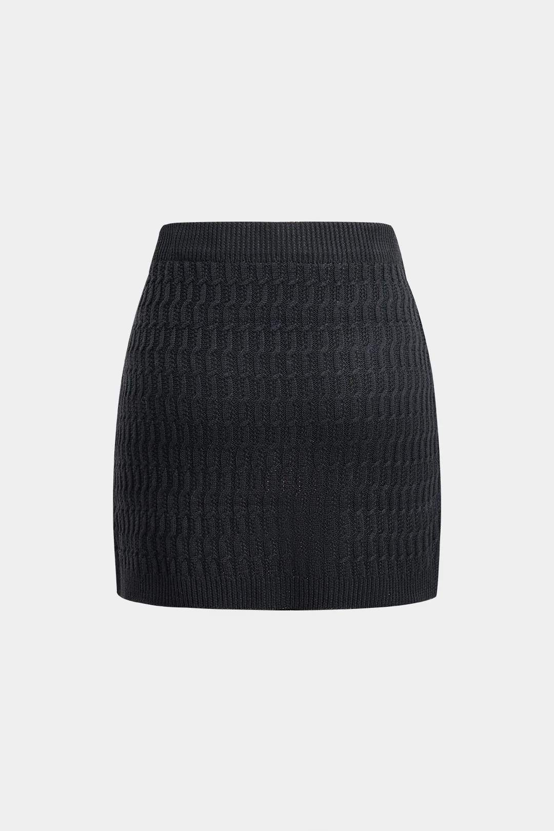 Knit Bodycon Mini Skirt - Image 2