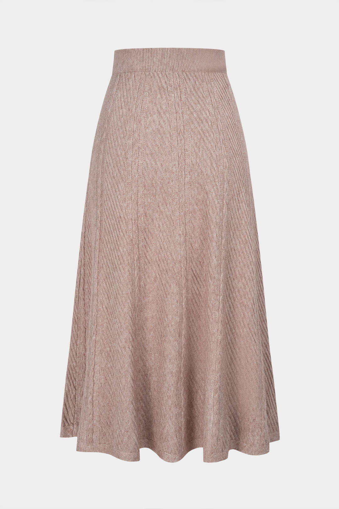 Knit Wool High Waist Skirt - Image 2