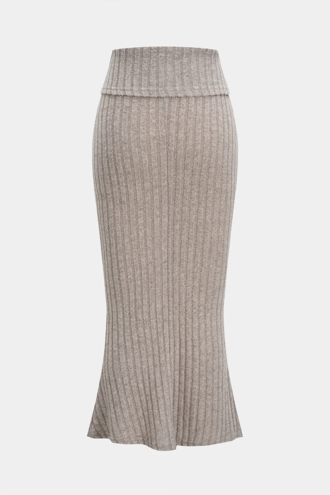 Knit Ribbed High Waist Skirt - Image 2