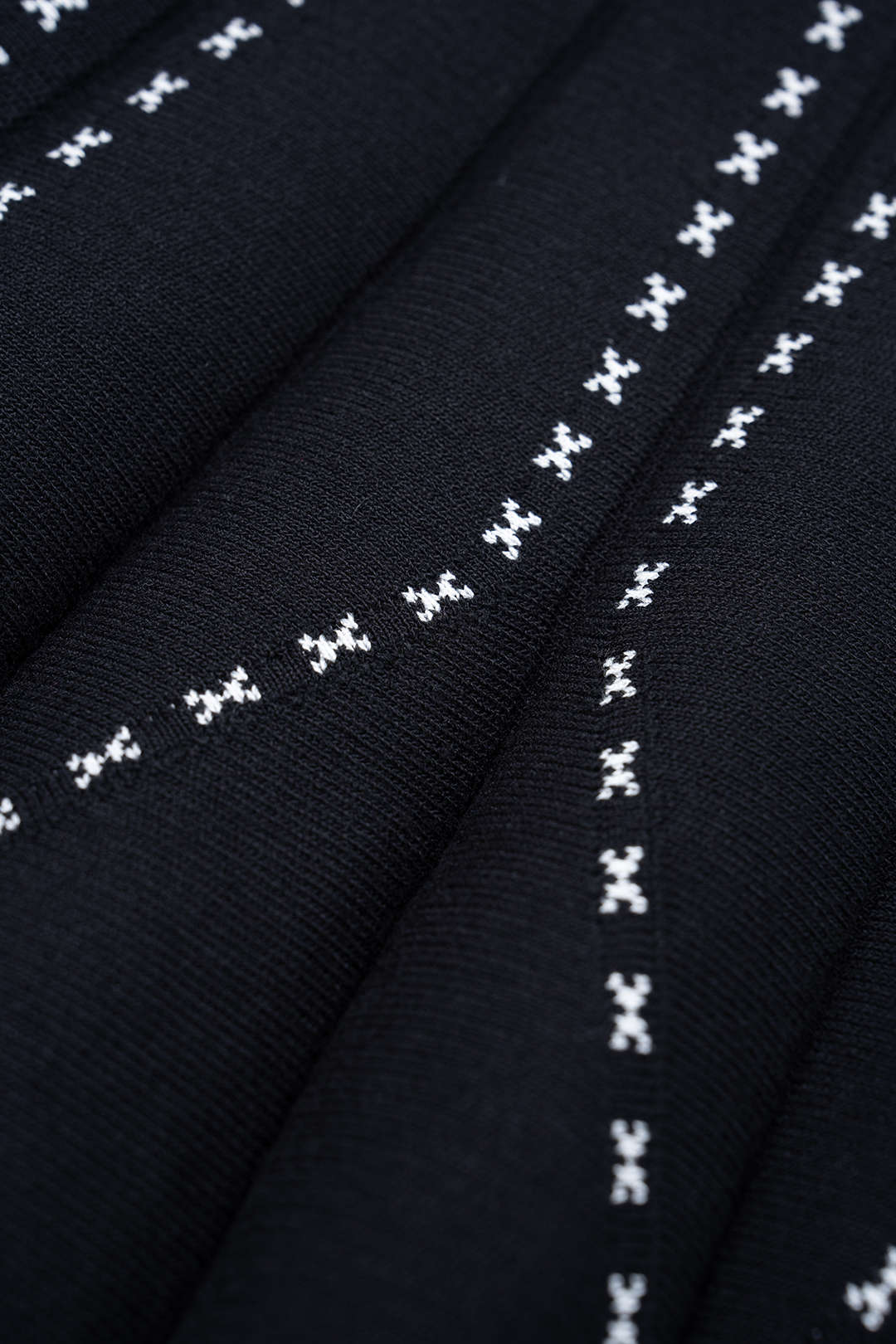 Knit Ribbed Mini Skirt - Image 3
