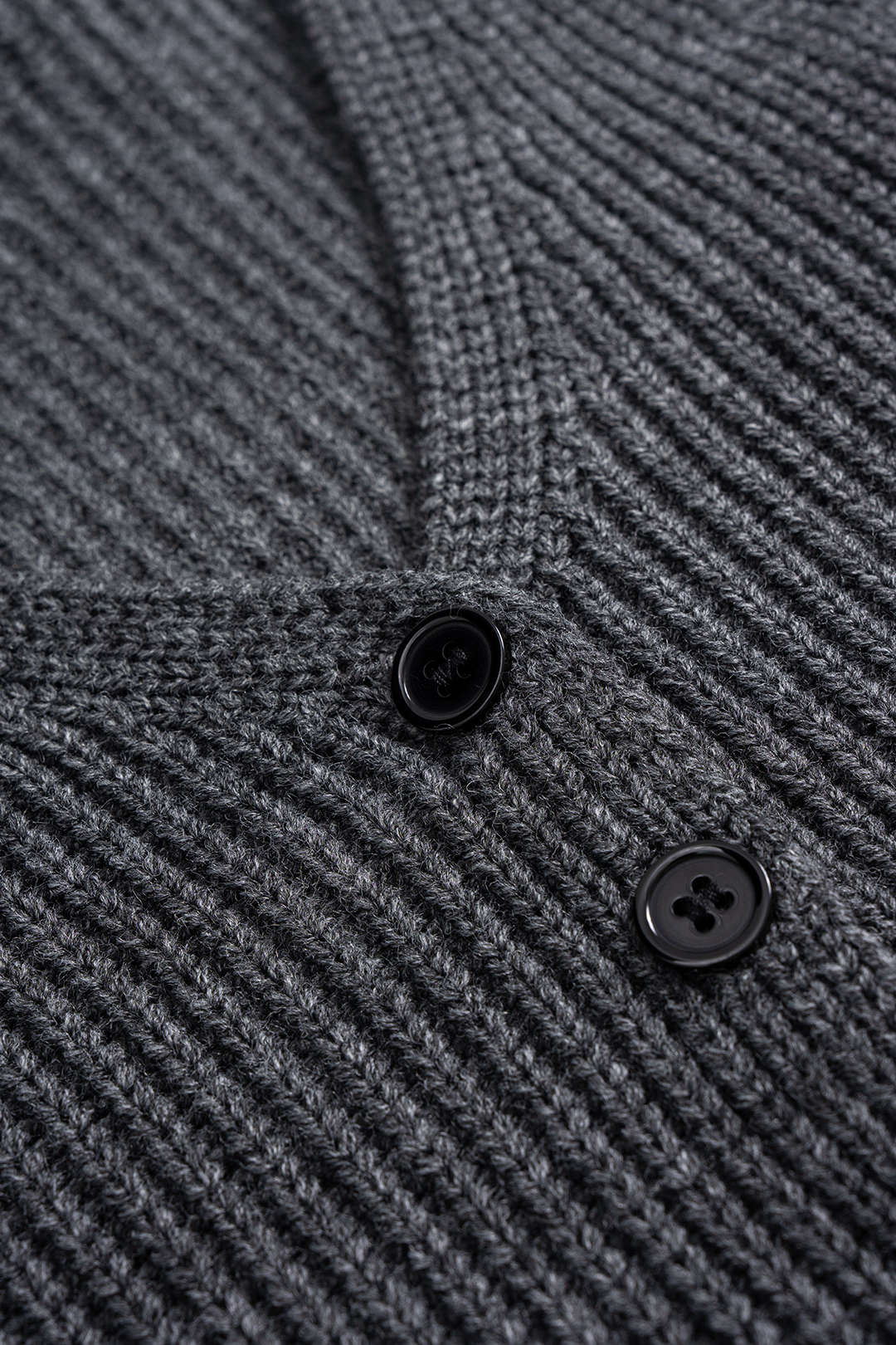 Knit V-neck Button Vest - Image 3