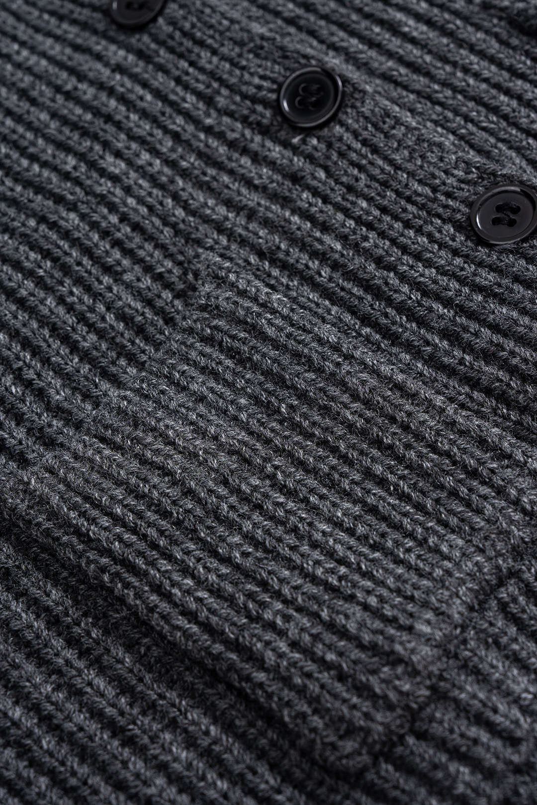 Knit V-neck Button Vest - Image 4