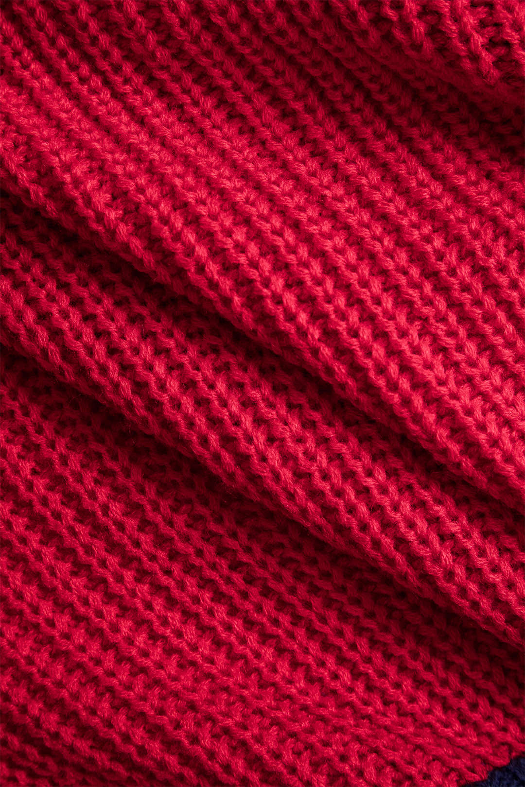 Contrast Knit Button Long-Sleeve Top - Image 5
