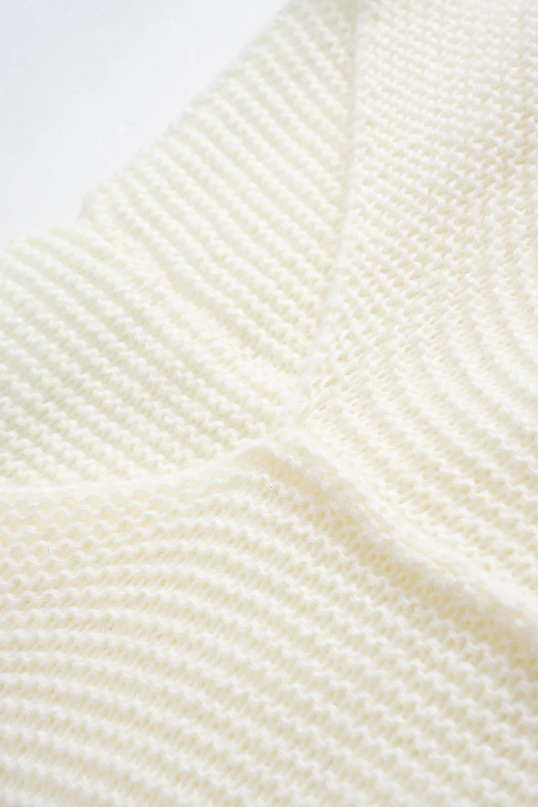 Knit V-Neck Long-Sleeve Top - Image 4