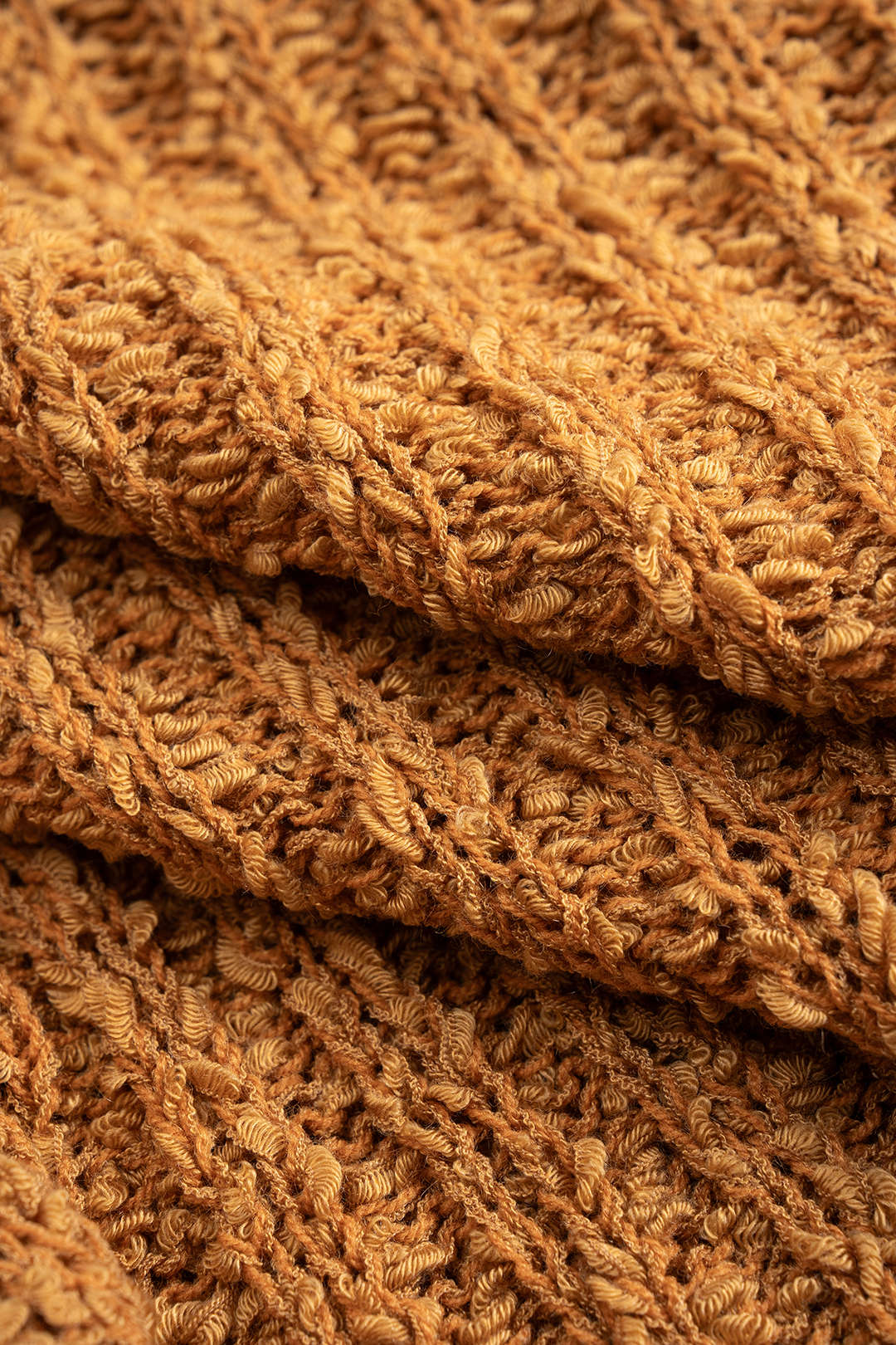 Knit Ribbed Button Long-Sleeve Top - Image 4