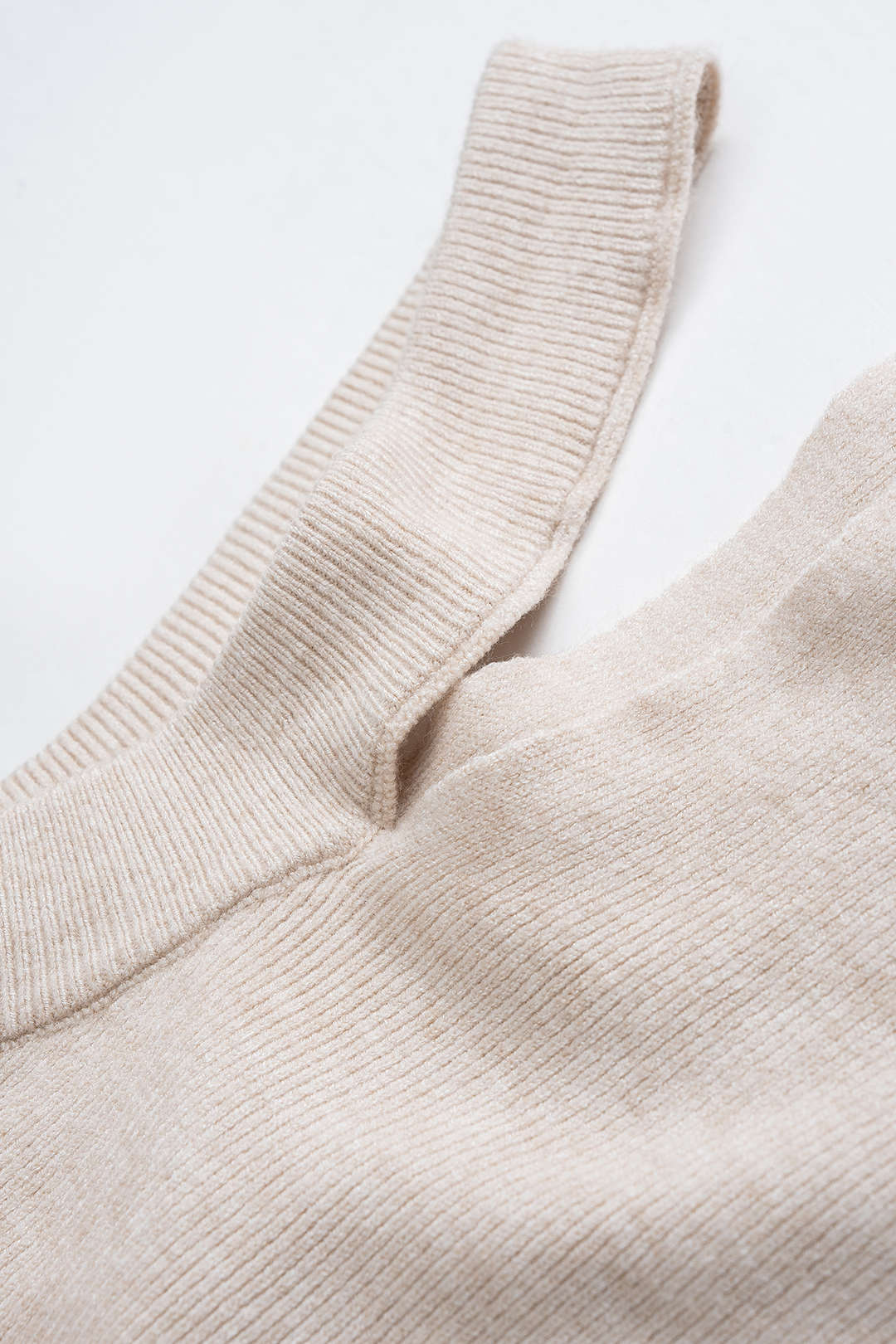 Knit Cut Out Asymmetrical Long-Sleeve Top - Image 4