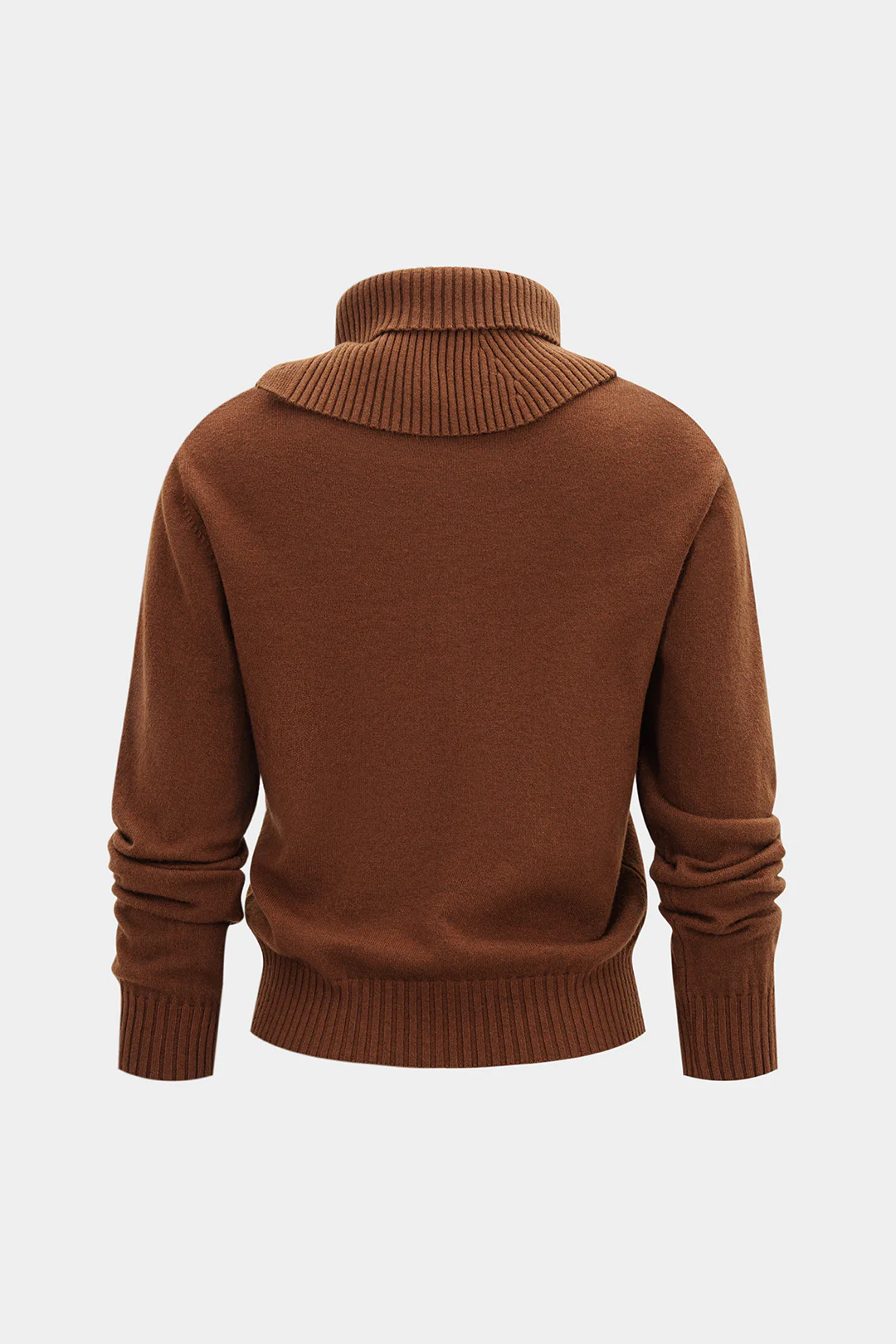 Knit Turtleneck Long-Sleeve Top - Image 2