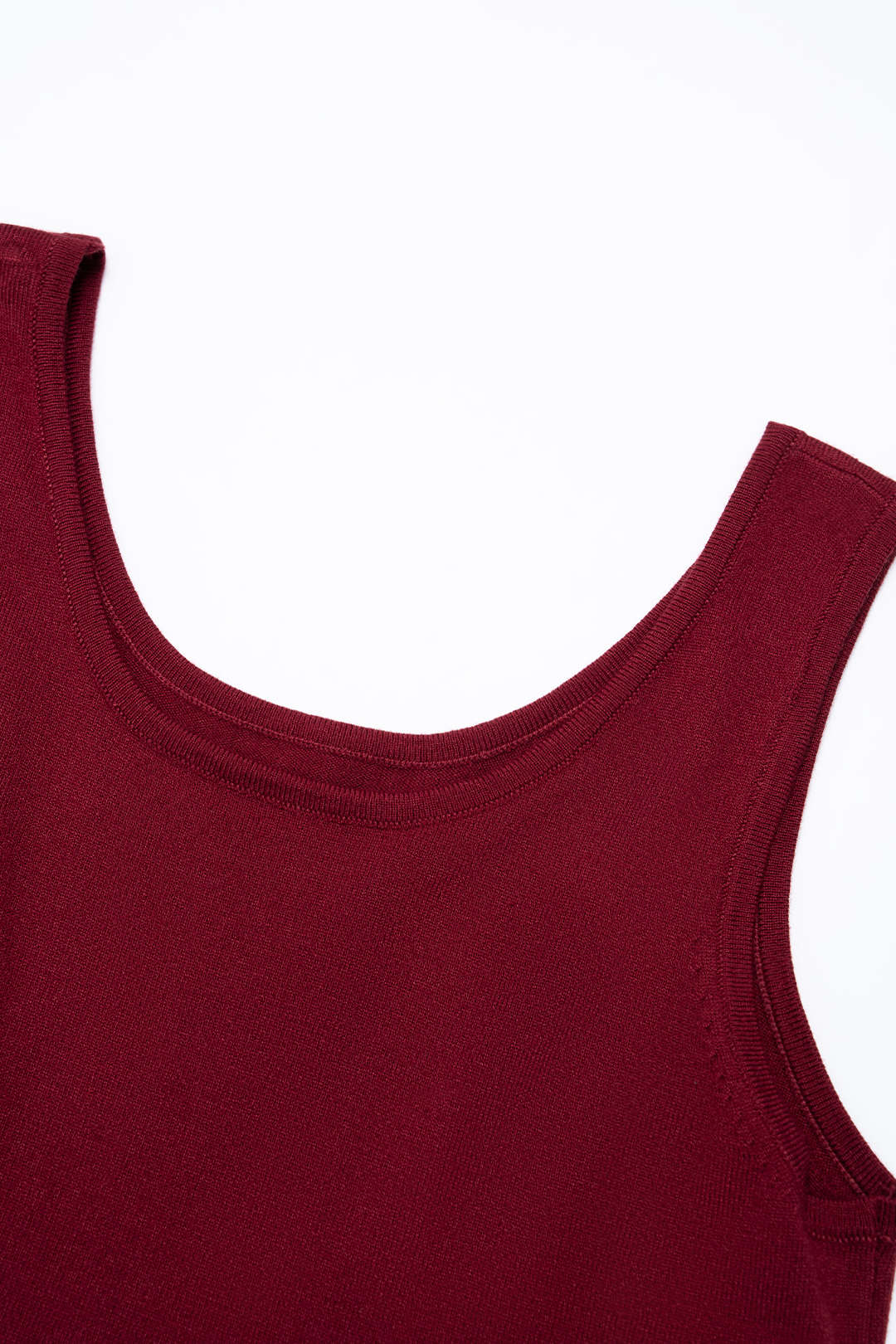 Knit Asymmetrical Long-Sleeve Top - Image 4
