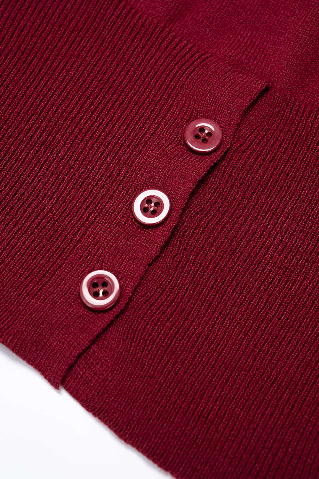 Knit Asymmetrical Long-Sleeve Top - Image 6