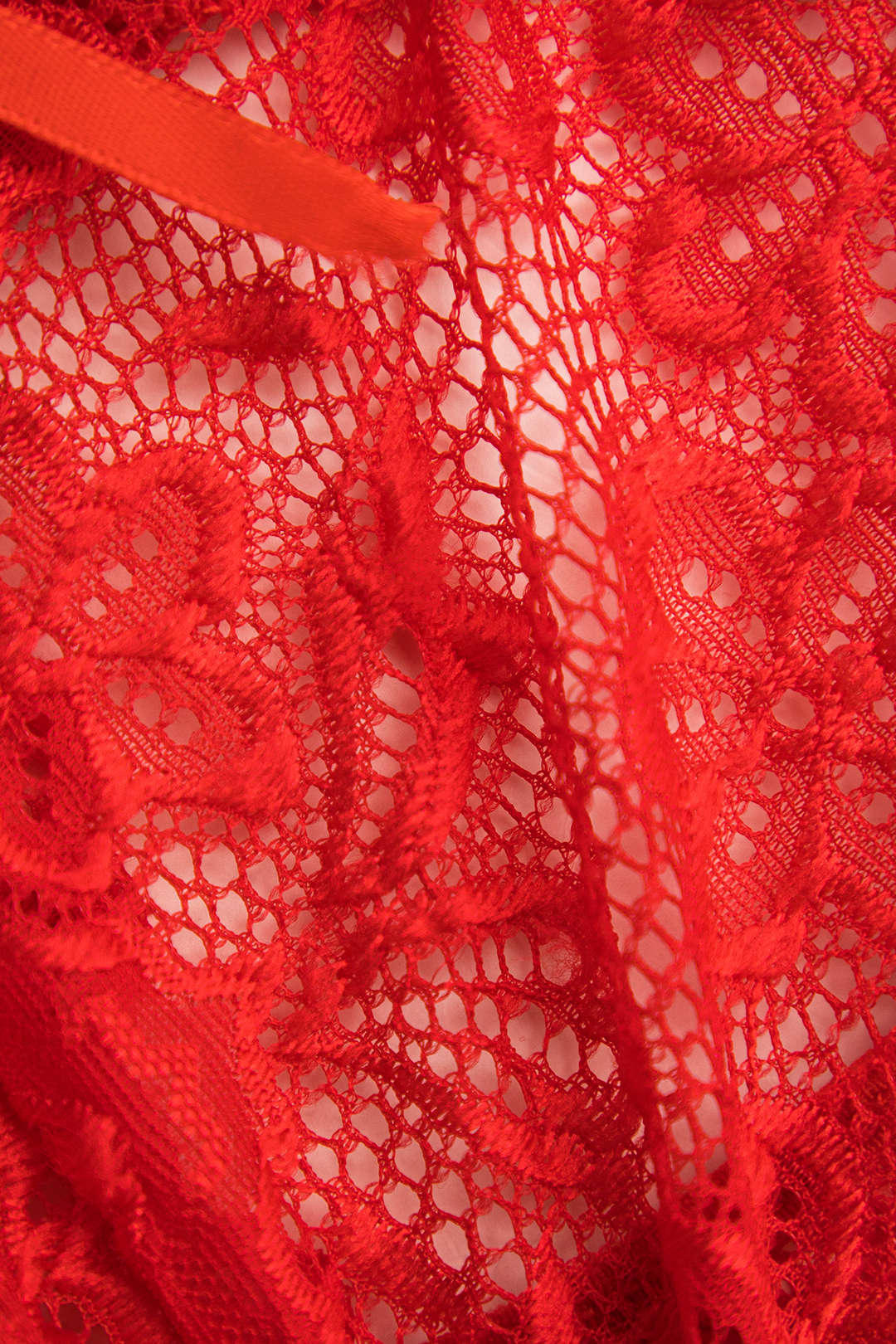 Cut Out Tie Front Backless Lingerie Garter Set - Image 3