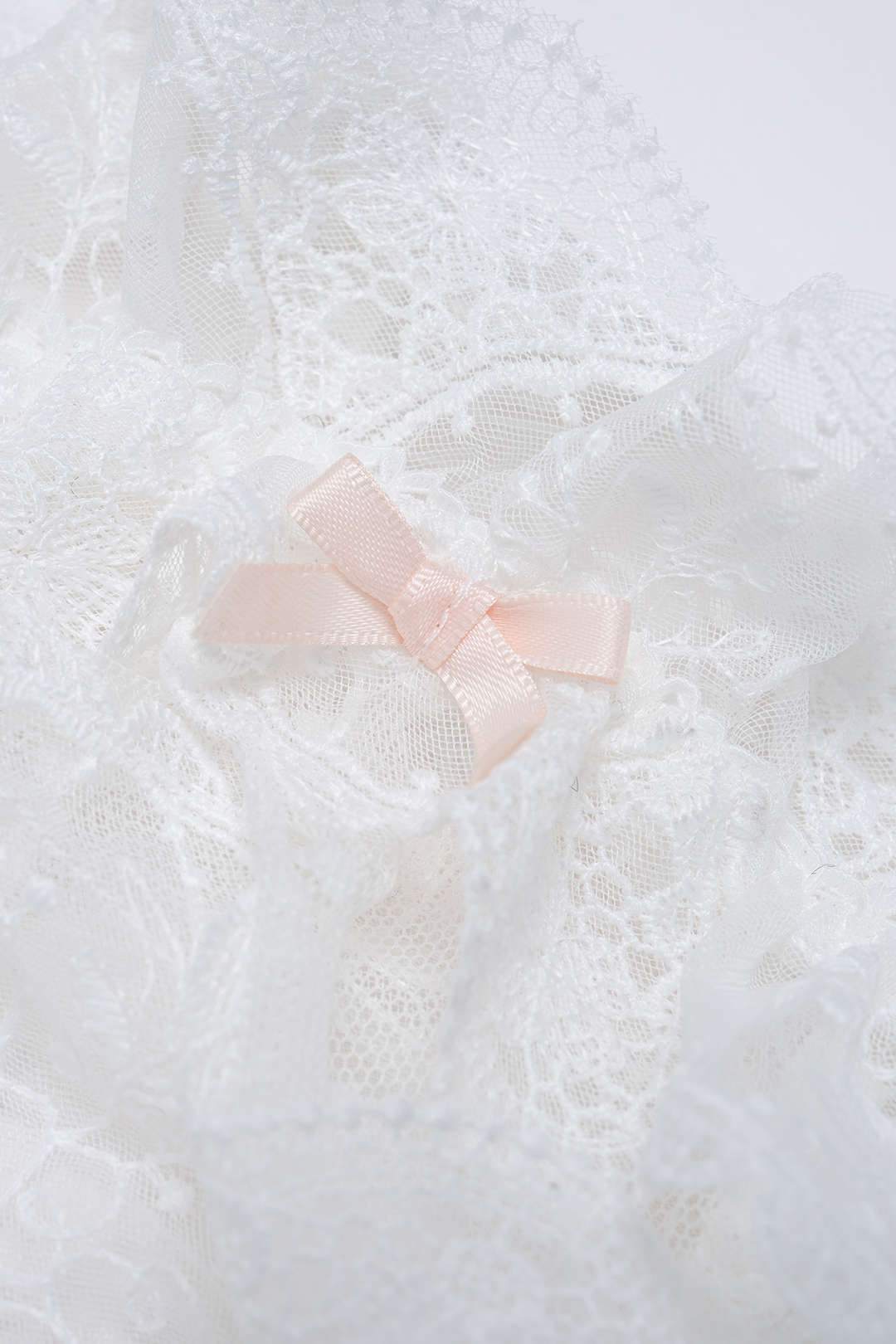 Lace Belted Slip Lingerie Garter Set - Image 9