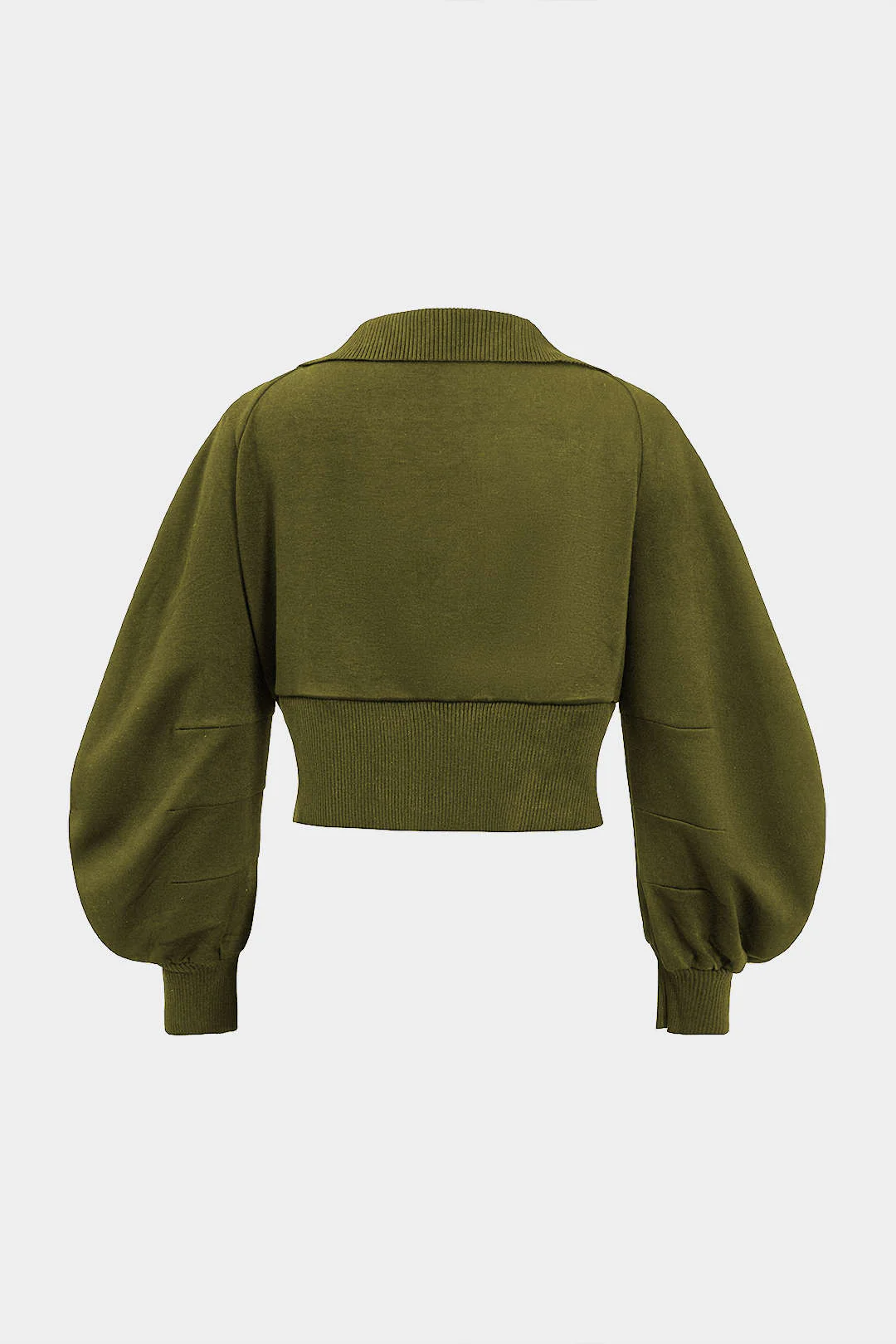Patchwork Zipper Denim Outerwear Jacket - Image 14
