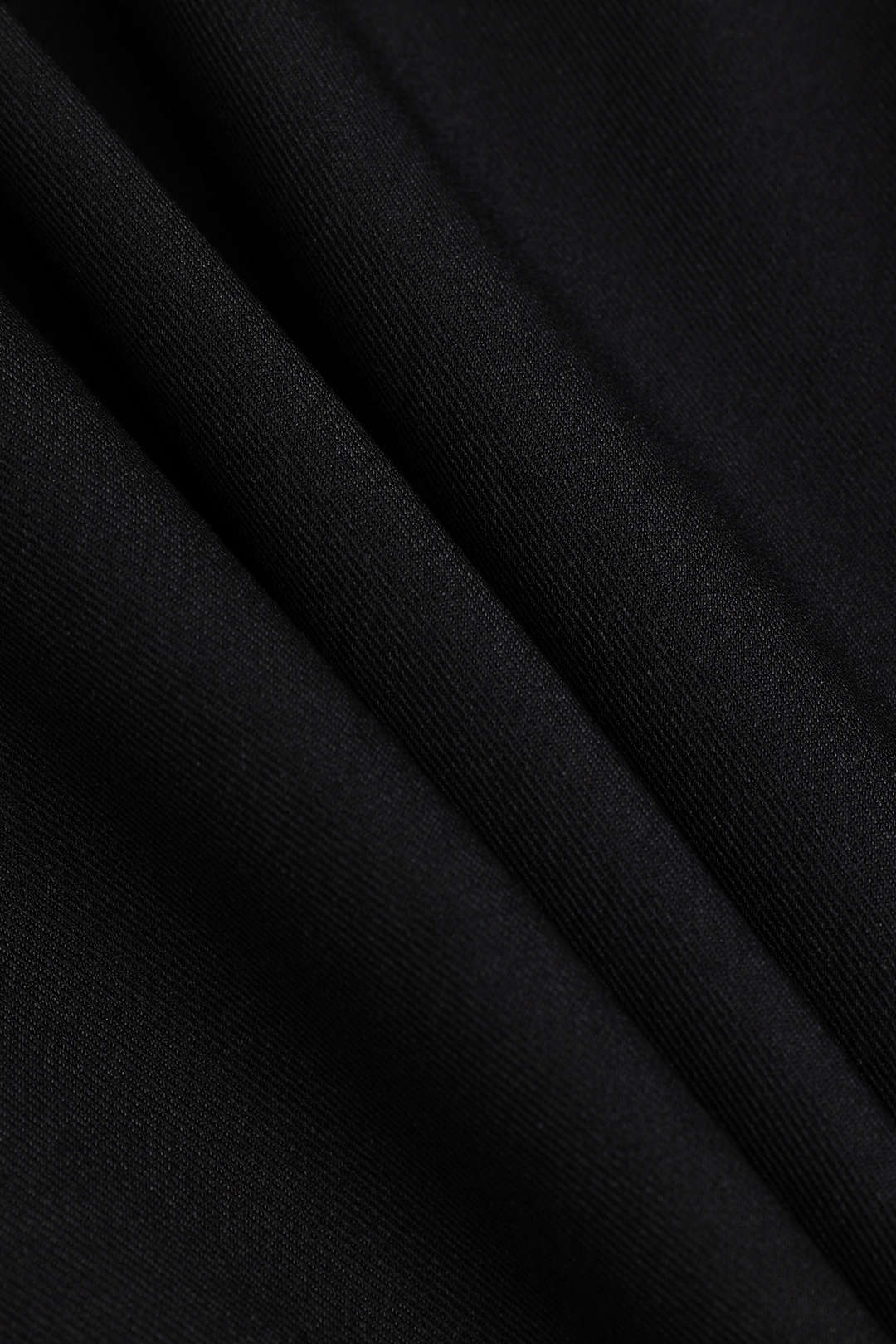 Denim Patchwork Notched Lapel Outerwear - Image 5