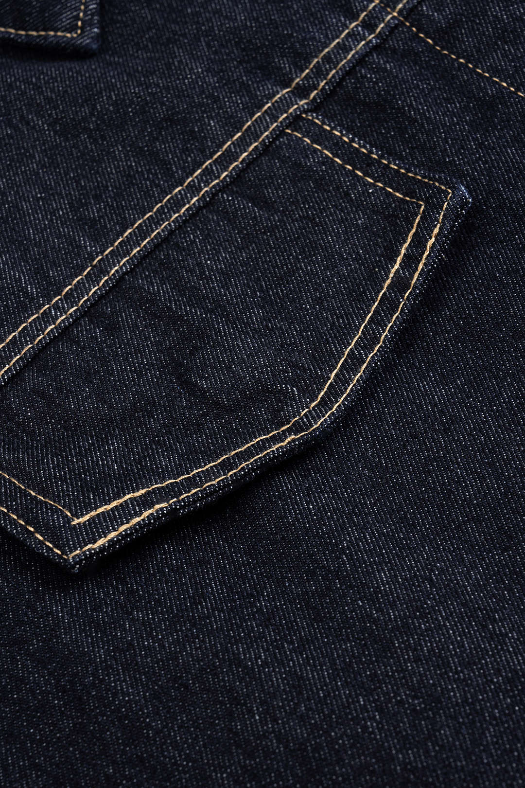 Denim Belted Long Sleeve Shirt - Image 9