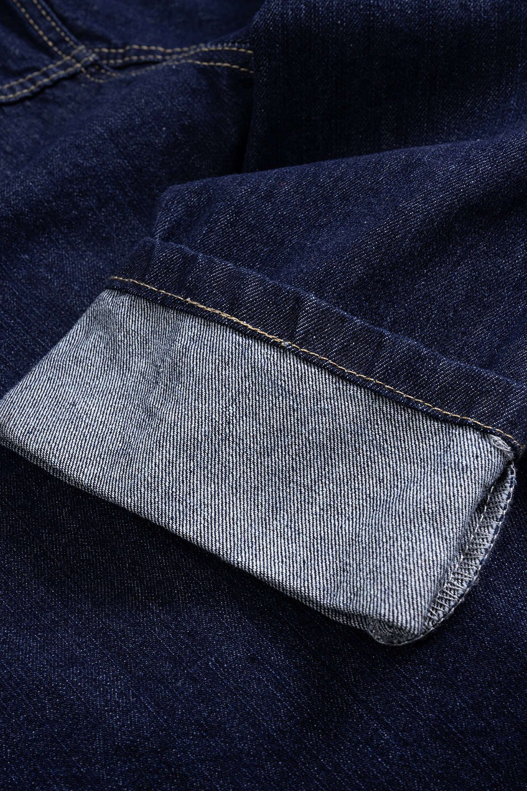 Denim Button Cuffed Long-Sleeve Top - Image 5