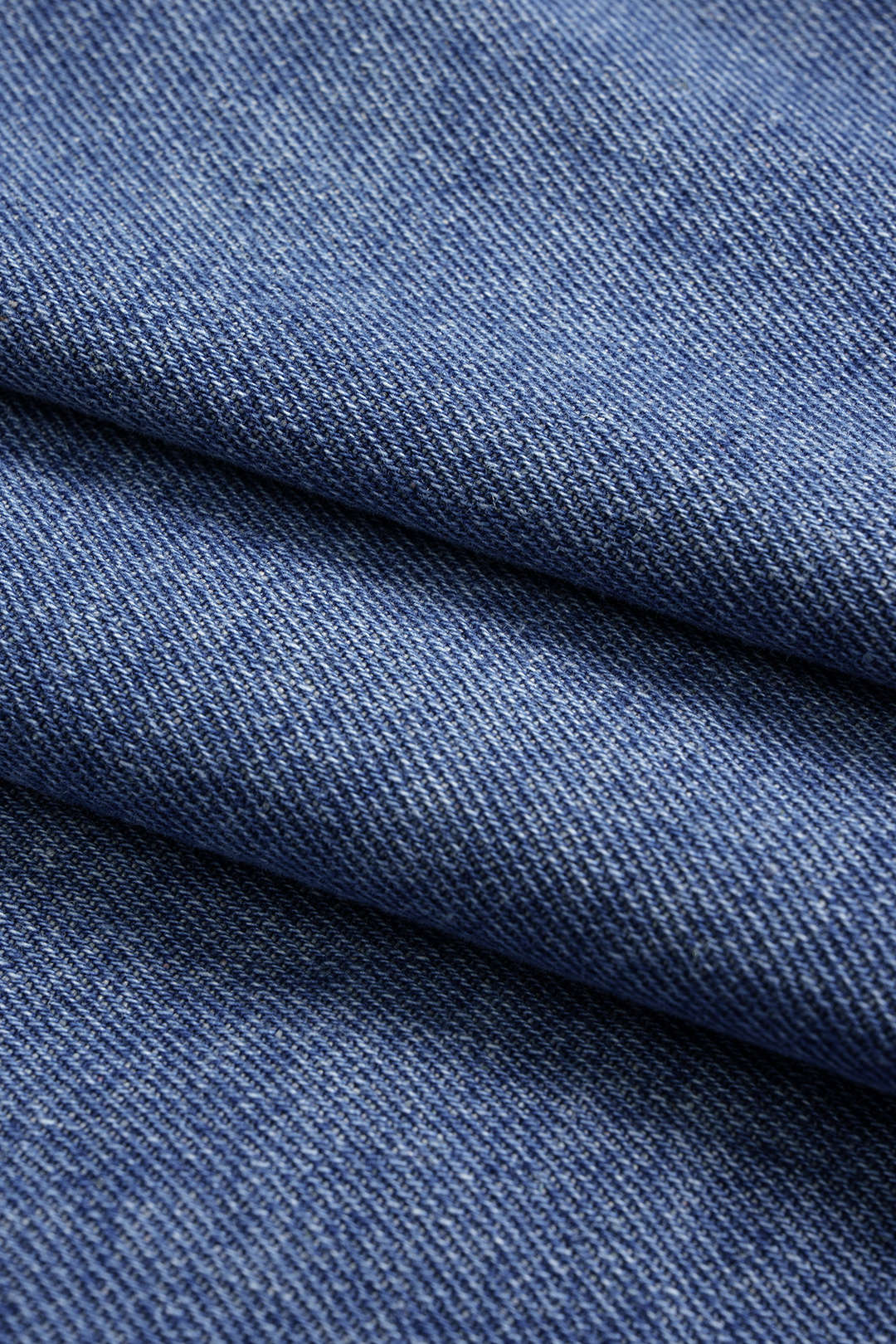 Denim Round Neck Pocket Outerwear - Image 5