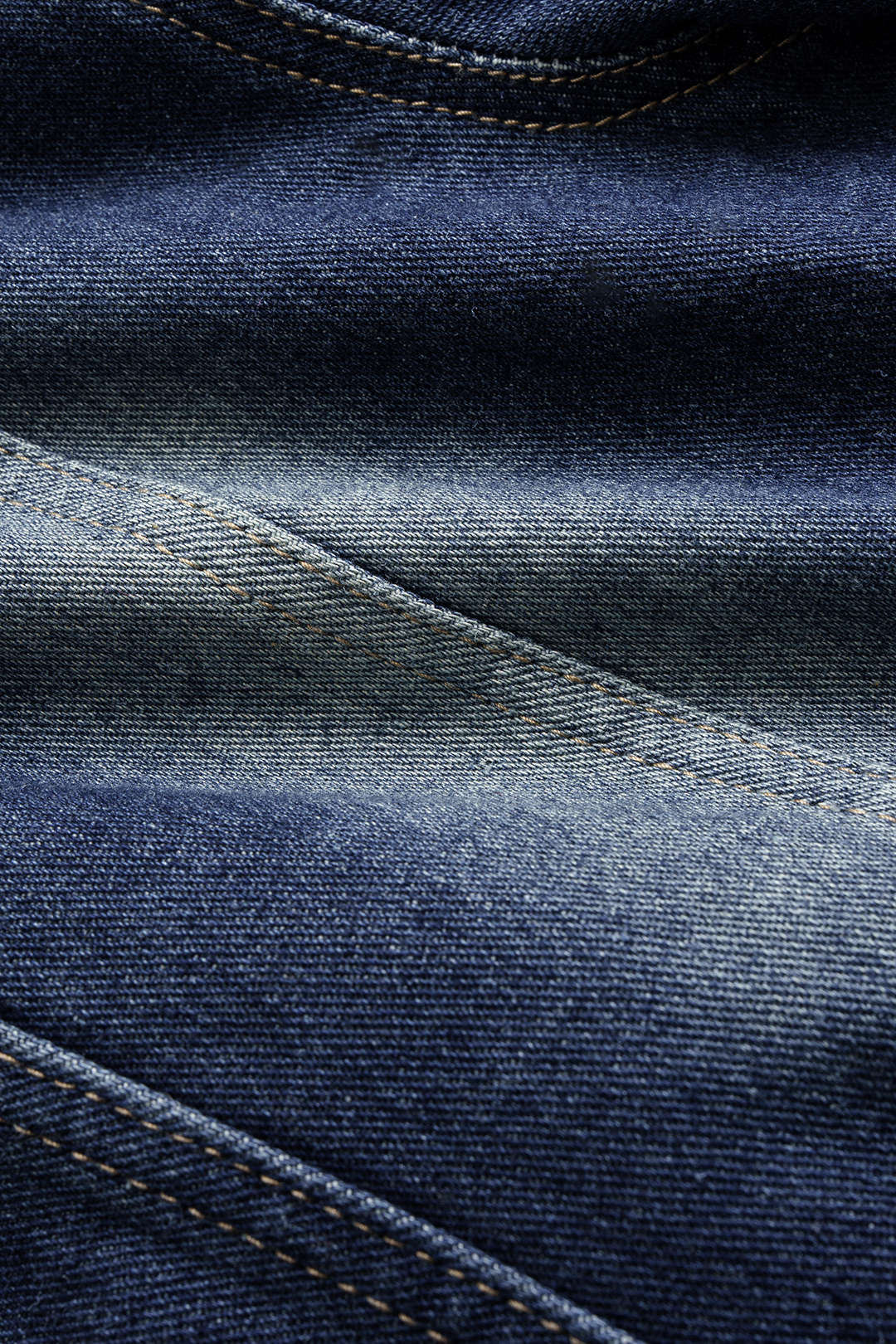 Denim Crossed Tie-Back Asymmetrical Outerwear - Image 4