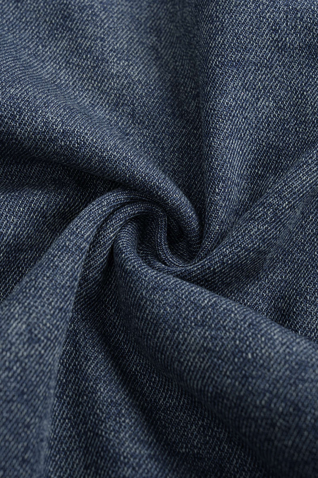 Denim Button Pocket Long Sleeve Shirt - Image 7