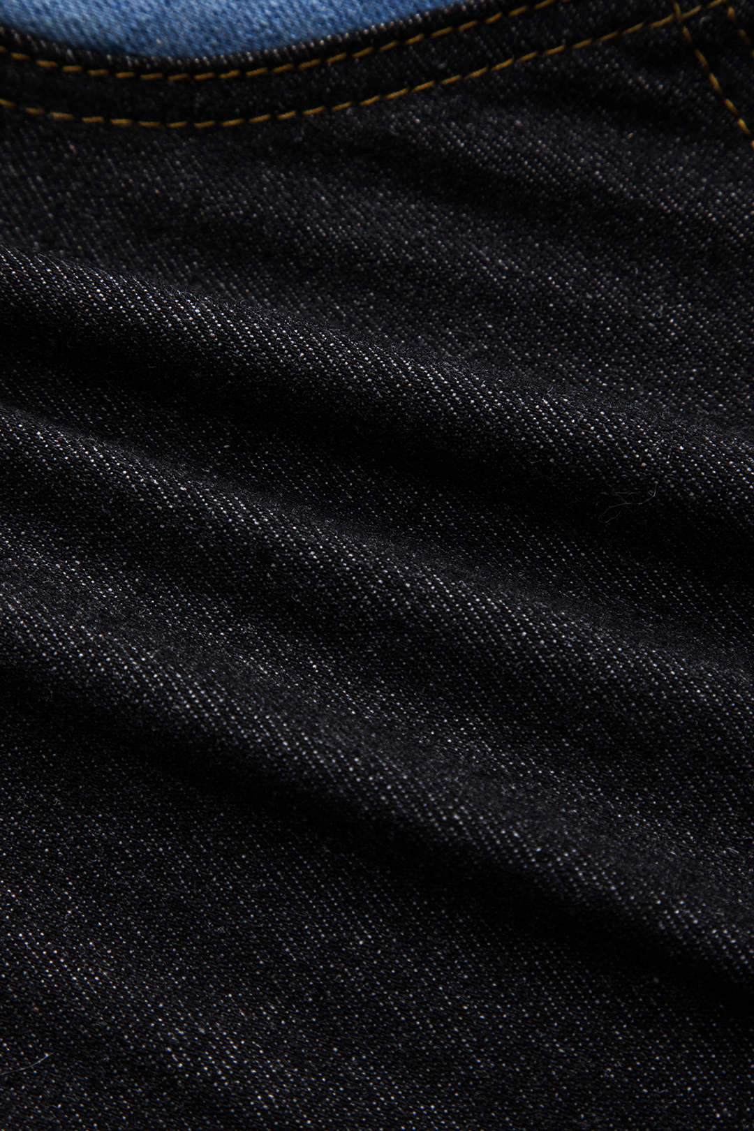 Contrast Denim Patchwork Zipper Bustier Dress - Image 5