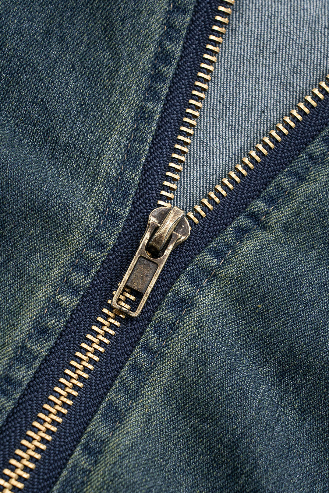 Denim Zipper Tank Sleeveless Dress - Image 4