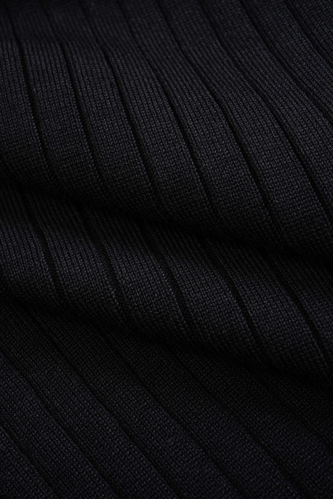 Knit Single-Breasted Long Sleeve Dress - Image 5