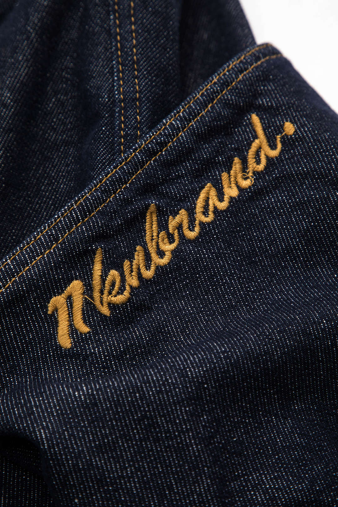 Denim Washed Wide Leg Barrel Jeans - Image 6