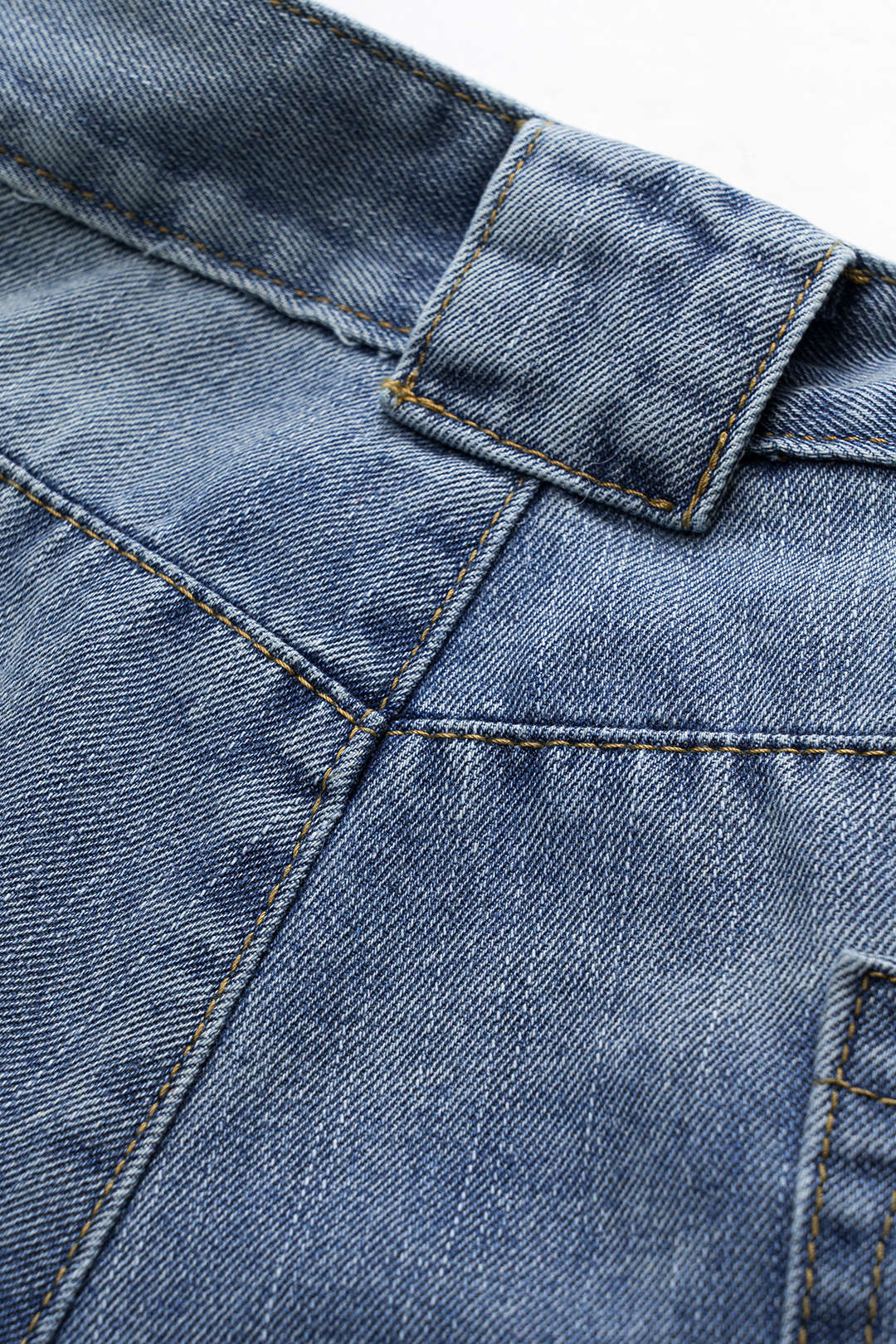 Denim Wide Leg Barrel Jeans - Image 11