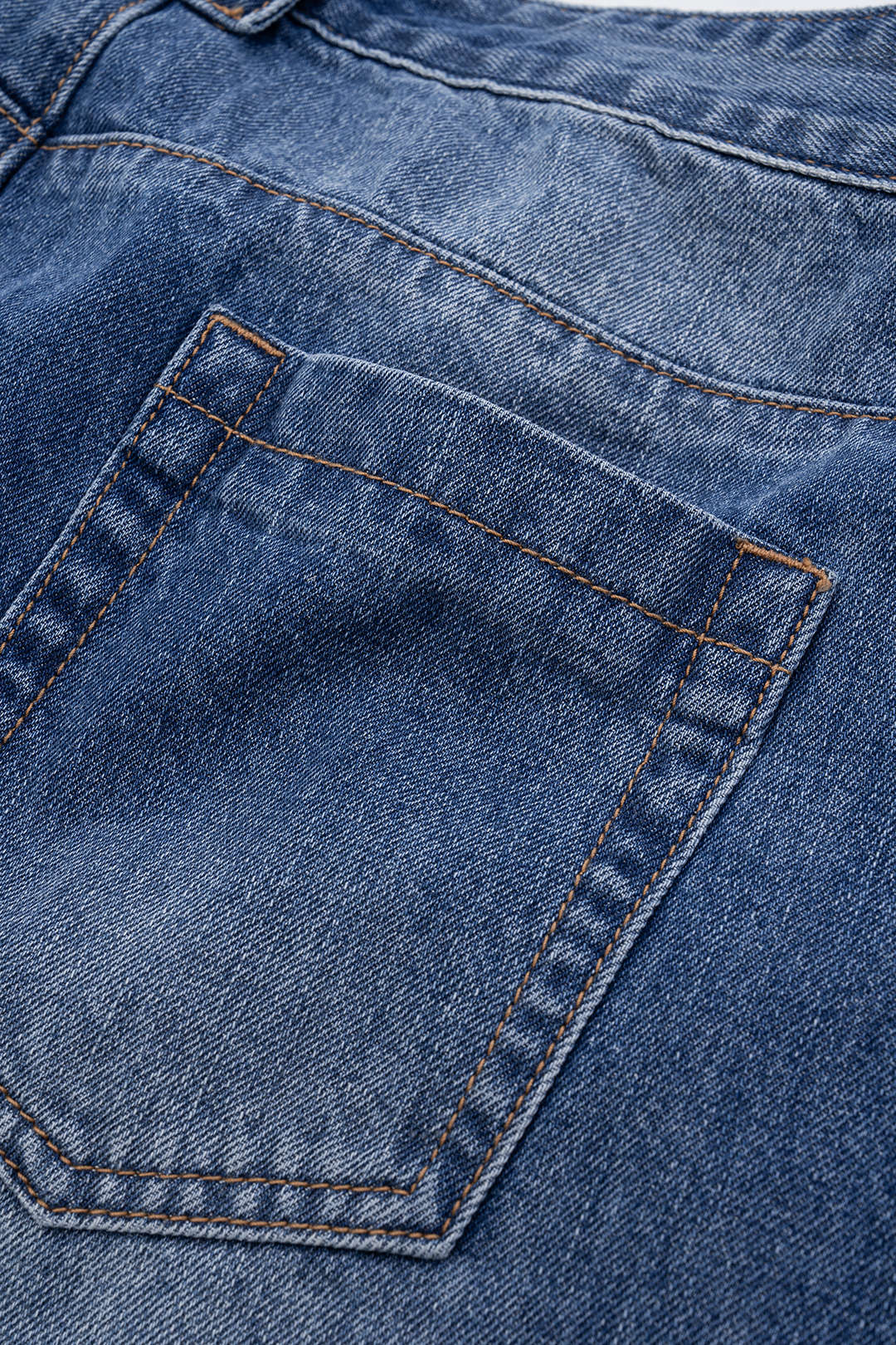 Denim Wide Leg Barrel Jeans - Image 4