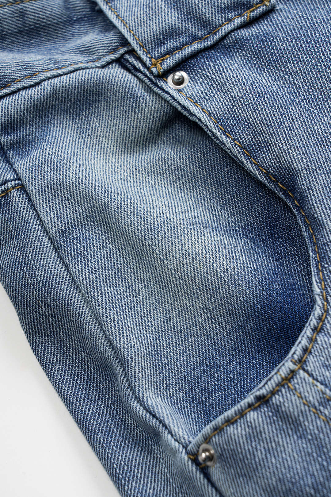 Denim Wide Leg Barrel Jeans - Image 9