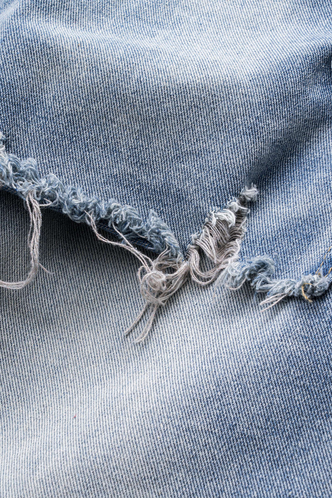 Denim Patchwork Straight Leg Jeans - Image 4