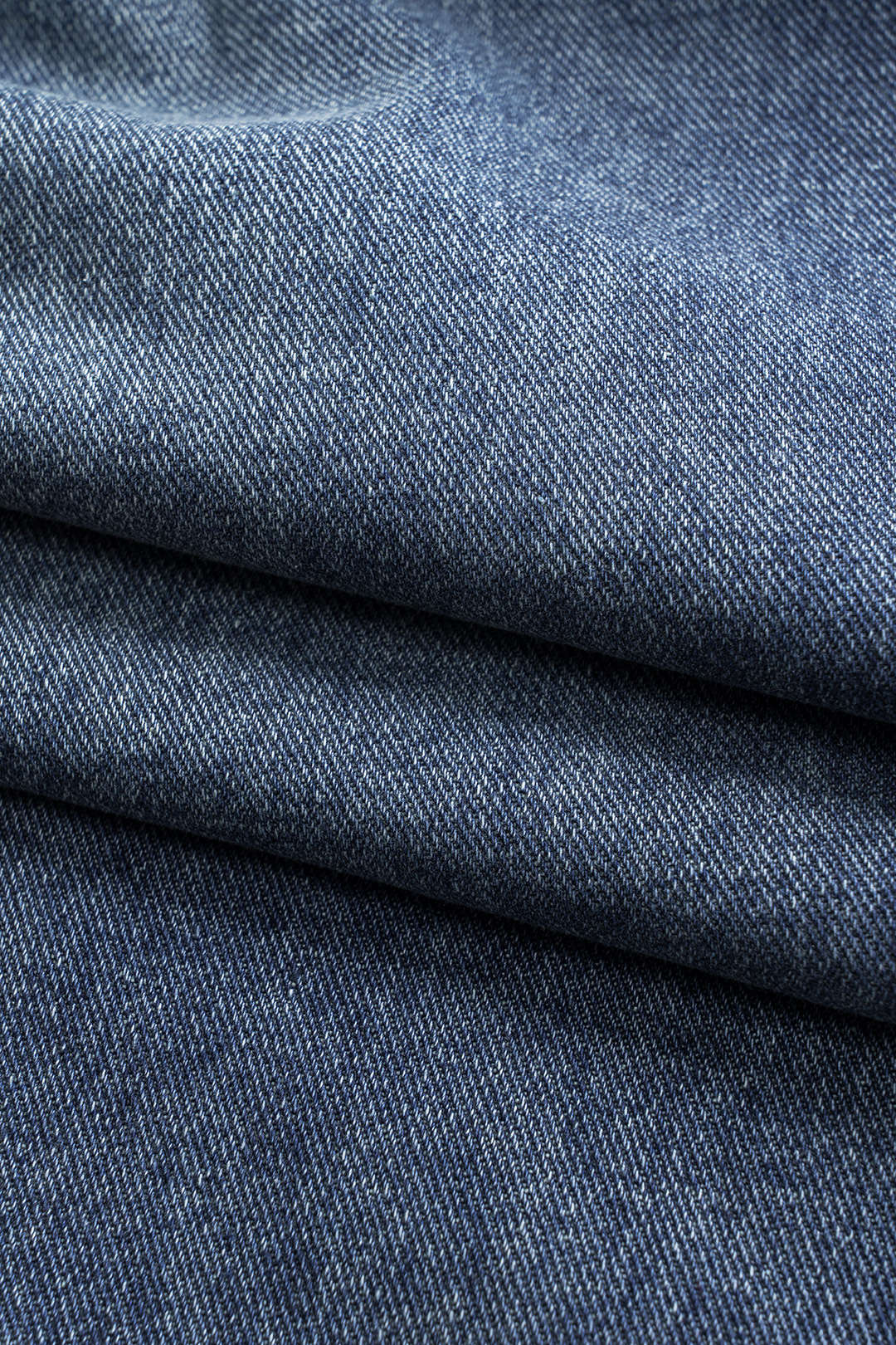Denim Asymmetrical High Waist Jeans - Image 4