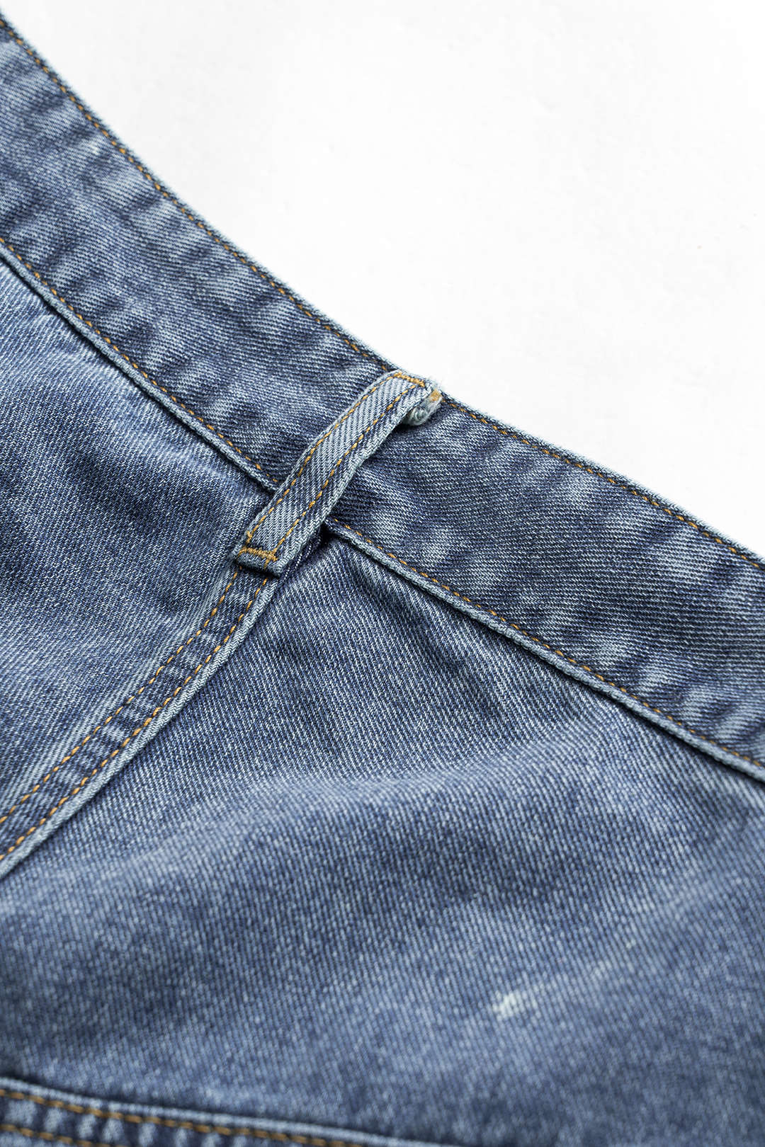 Denim Asymmetrical High Waist Jeans - Image 5