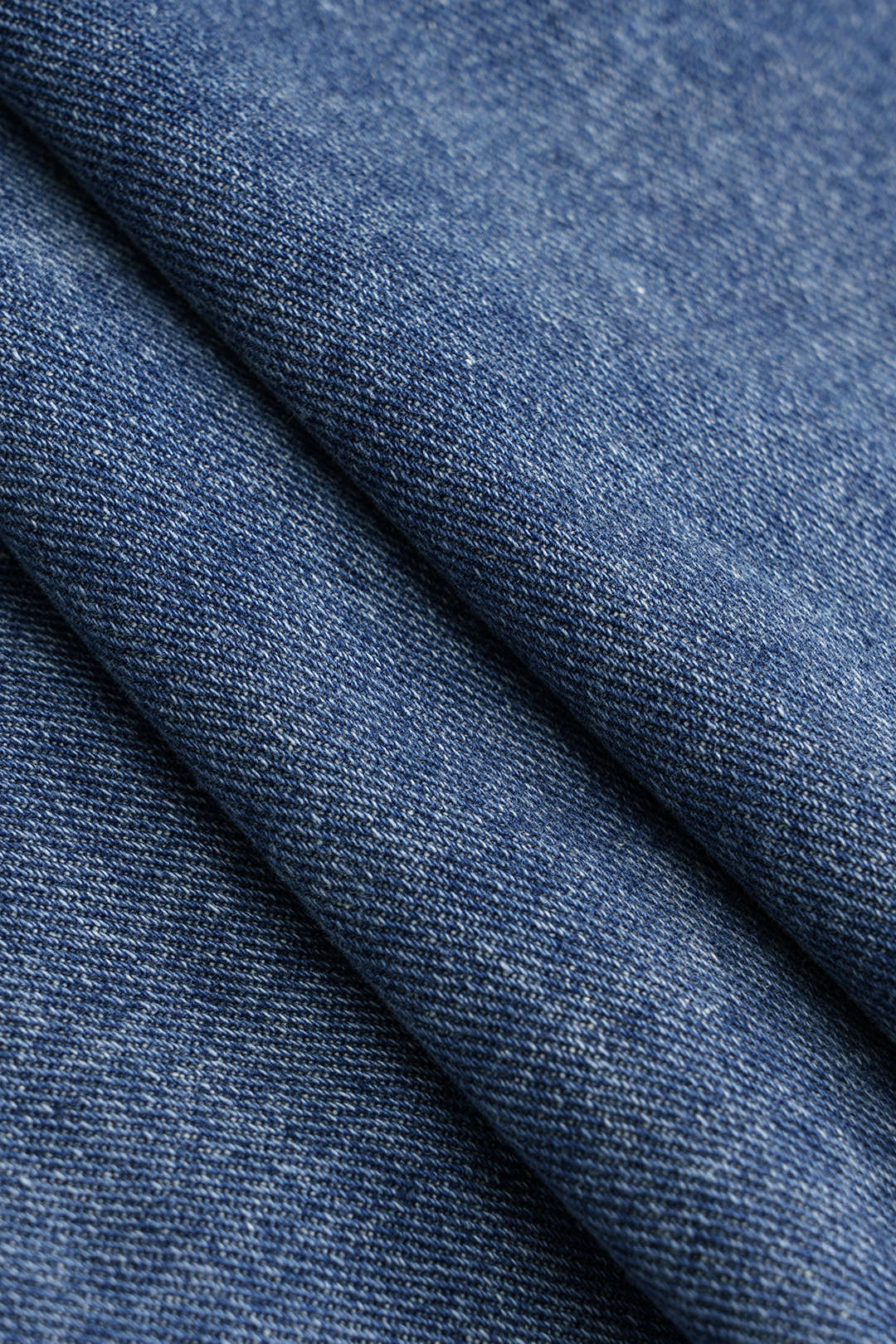 Denim Asymmetrical Pocket Skirt - Image 4