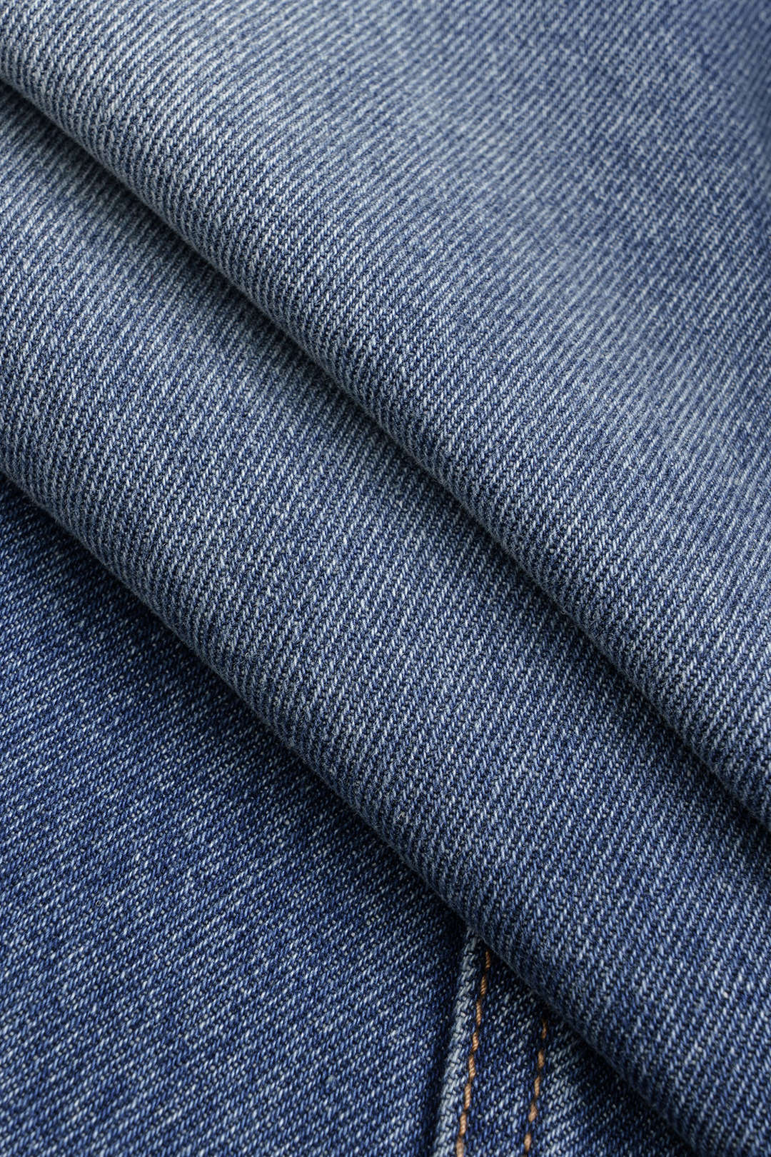 Denim Patchwork High Waist Jeans - Image 4