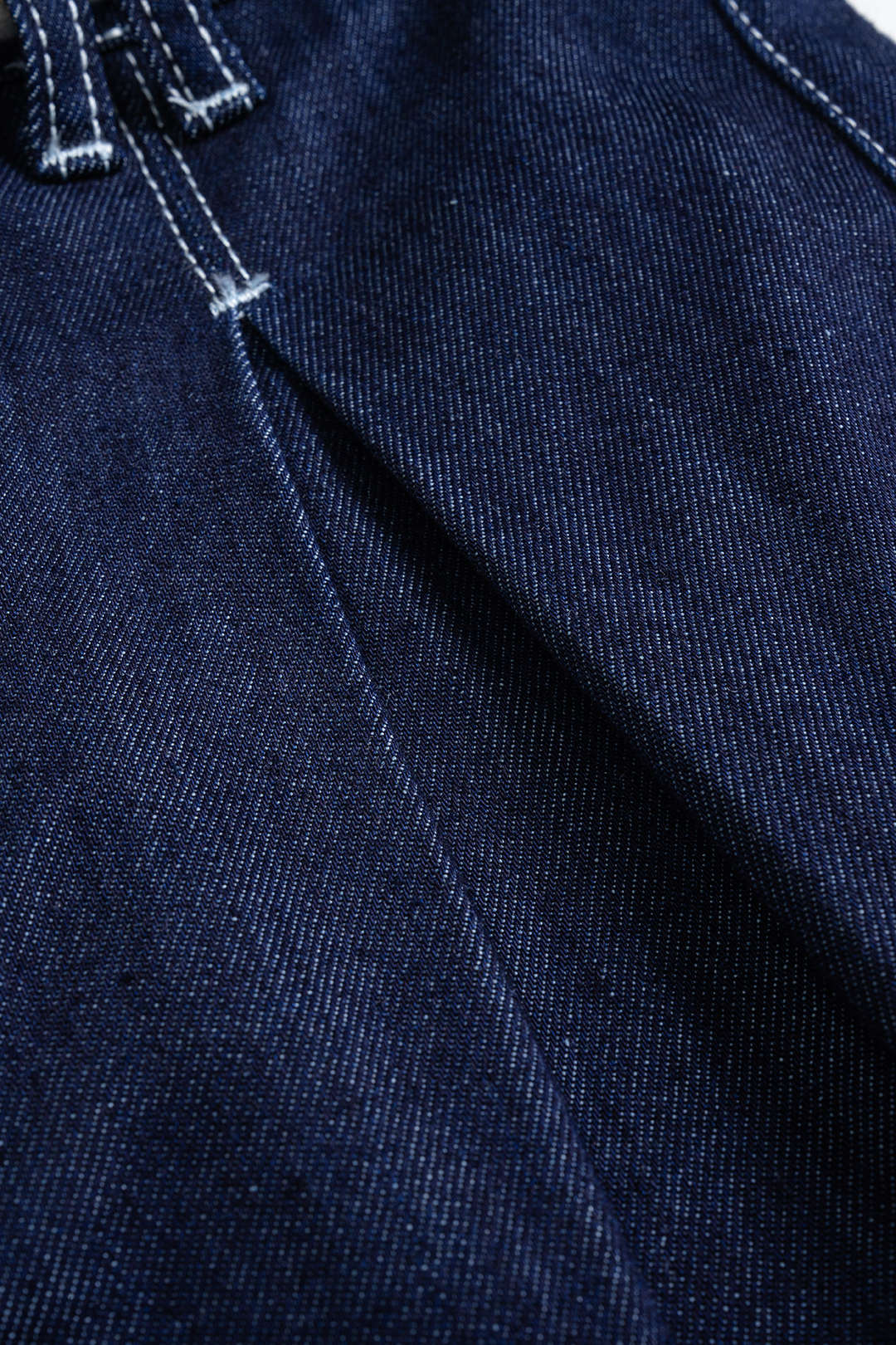 Denim Tie Front Ruched Jeans - Image 5