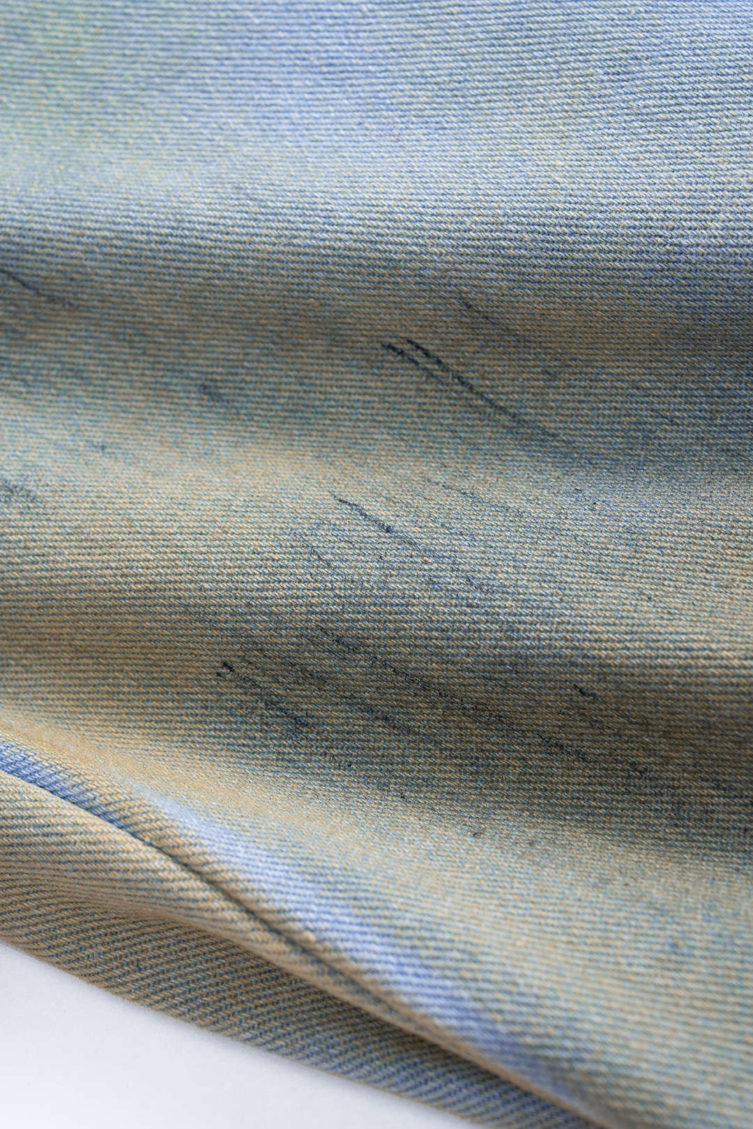 Denim Contrast Pocket Wide Leg Jeans - Image 4