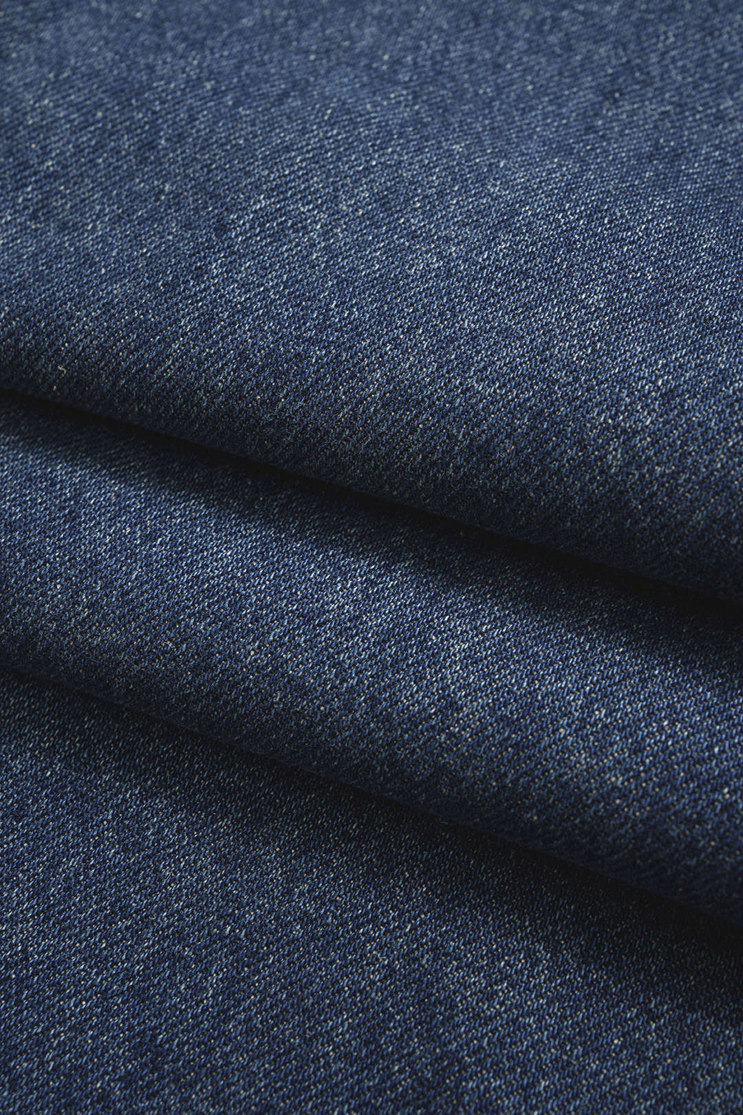Denim Asymmetrical Wide Leg Jeans - Image 5