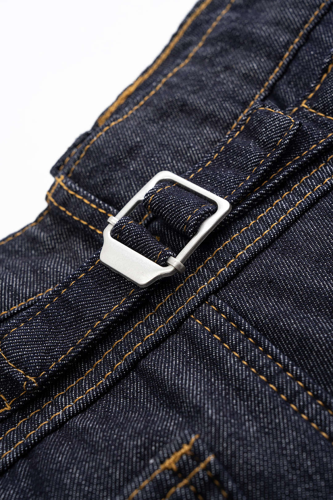 Denim High Waist Wide Leg Jeans - Image 4