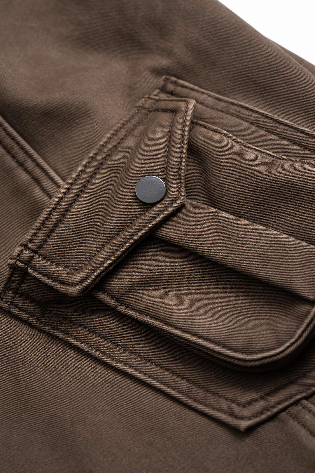 Denim Pocket High Waist Jeans - Image 4
