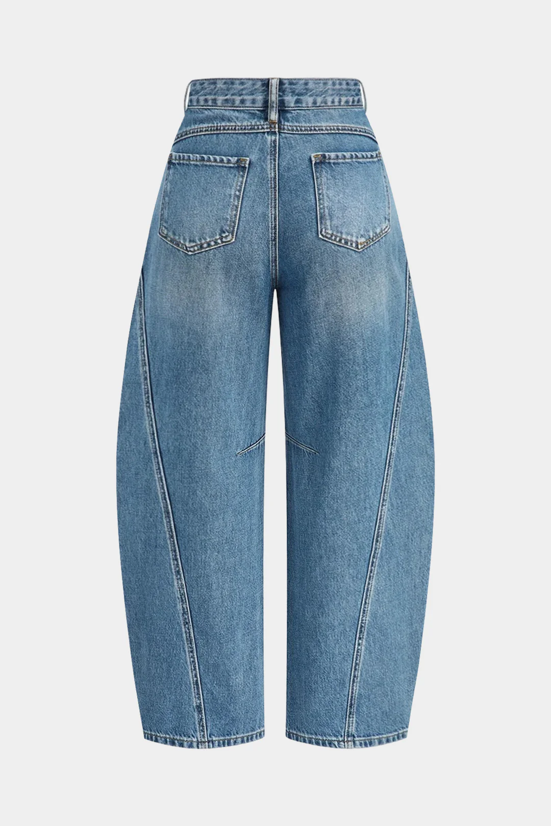 Denim Barrel Jeans - Image 2
